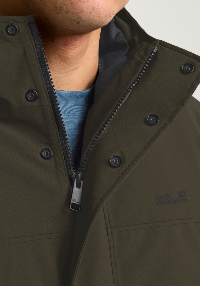 Jack Wolfskin Wintermantel »COLD CAMP COAT M« Wintermantel, warm, wasserdicht