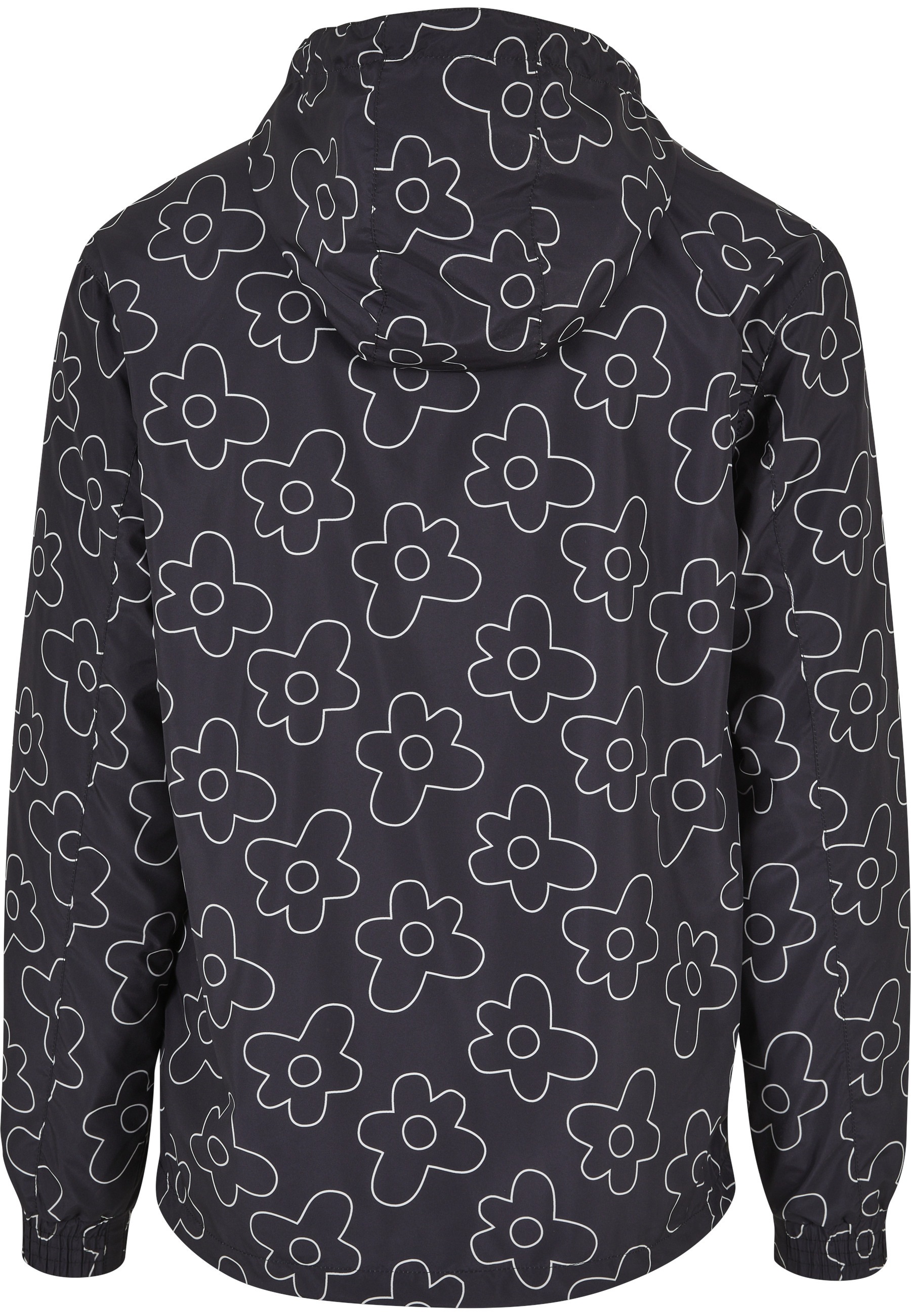 URBAN CLASSICS Funktionsmantel "Urban Classics Herren Flower AOP Pull Over günstig online kaufen