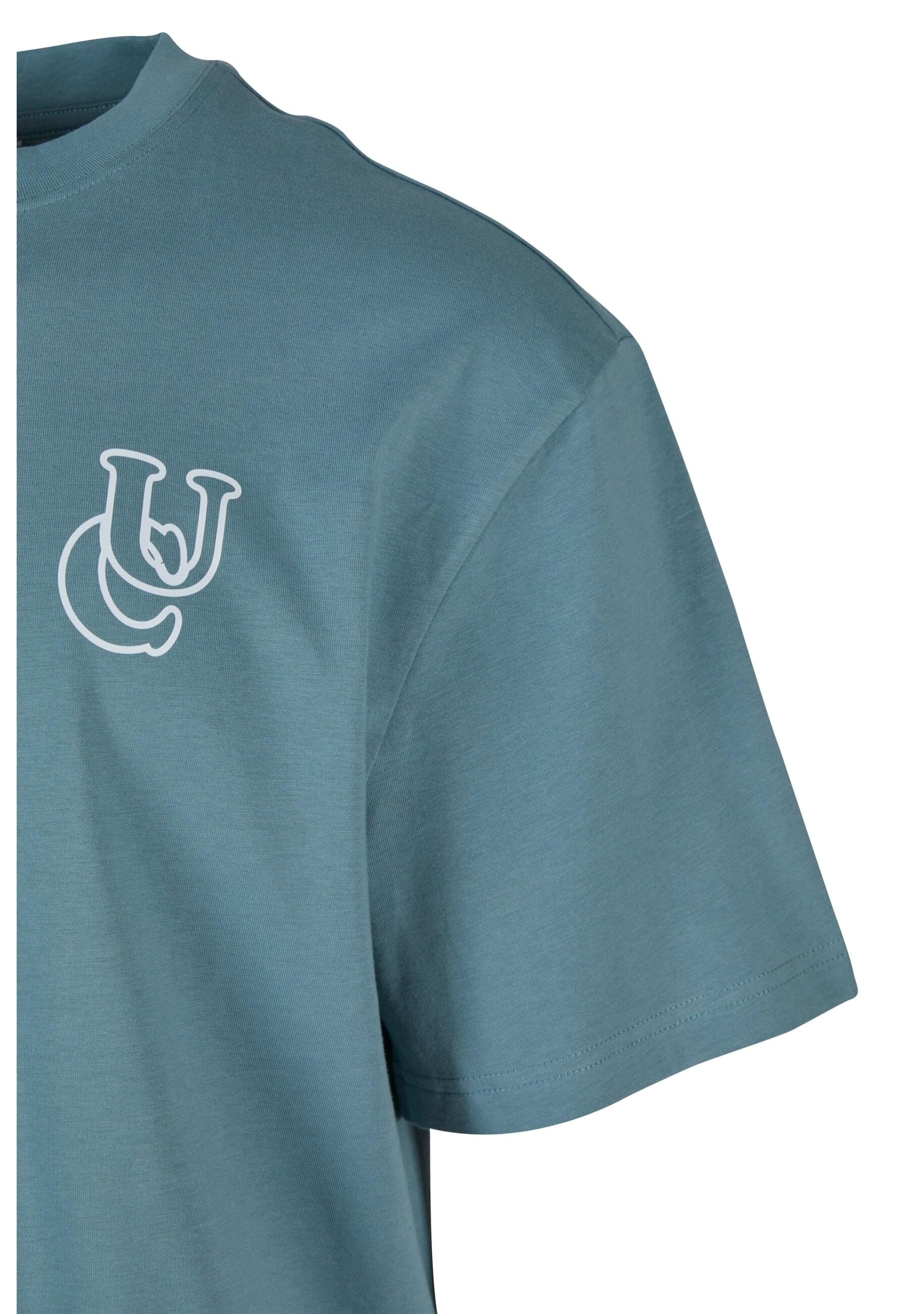 URBAN CLASSICS T-Shirt »Urban Classics UC Shiny Logo Tall Tee«, (1 tlg.)