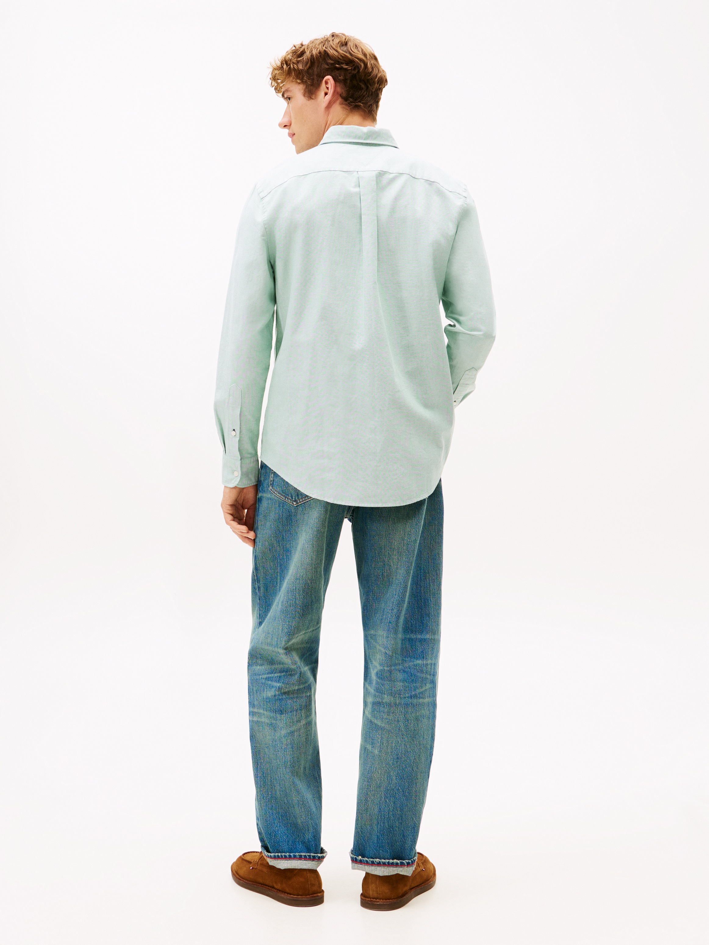Tommy Hilfiger Langarmhemd »SOLID HERITAGE OXFORD RF SHIRT«