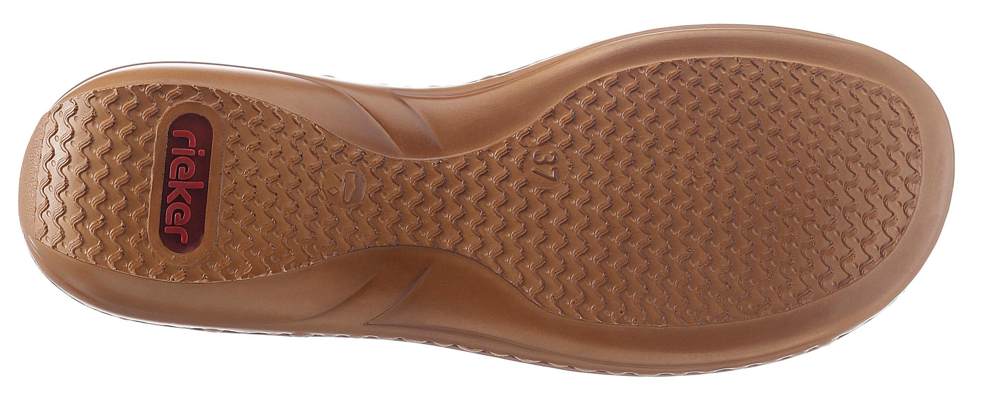 Thumbnail - Rieker Sandale, Sommerschuh, Sandalette, Keilabsatz, mit Gummizugbändern