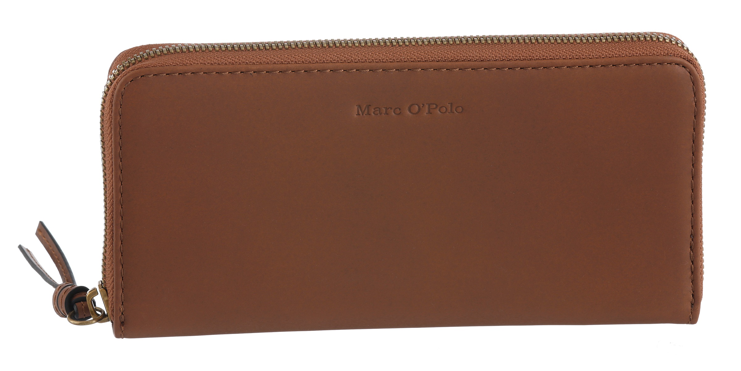 Marc O'Polo Accessories Geldbörse »FINJA«, Geldbeutel, Damen Portemonnaie, Reißverschluss mit Lederanhänger