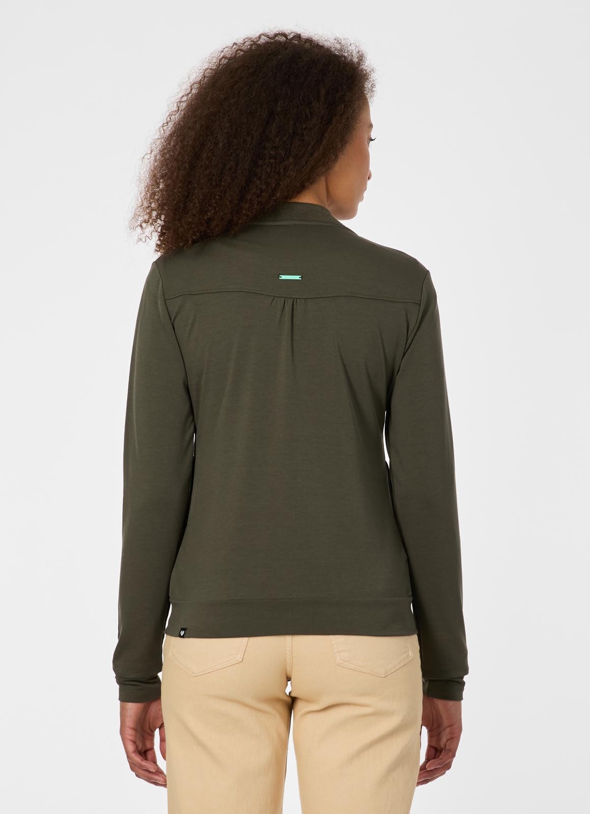 Ragwear Sweatjacke »KENIANE« Unbrushed mit Viskoseanteil für sportives Finish