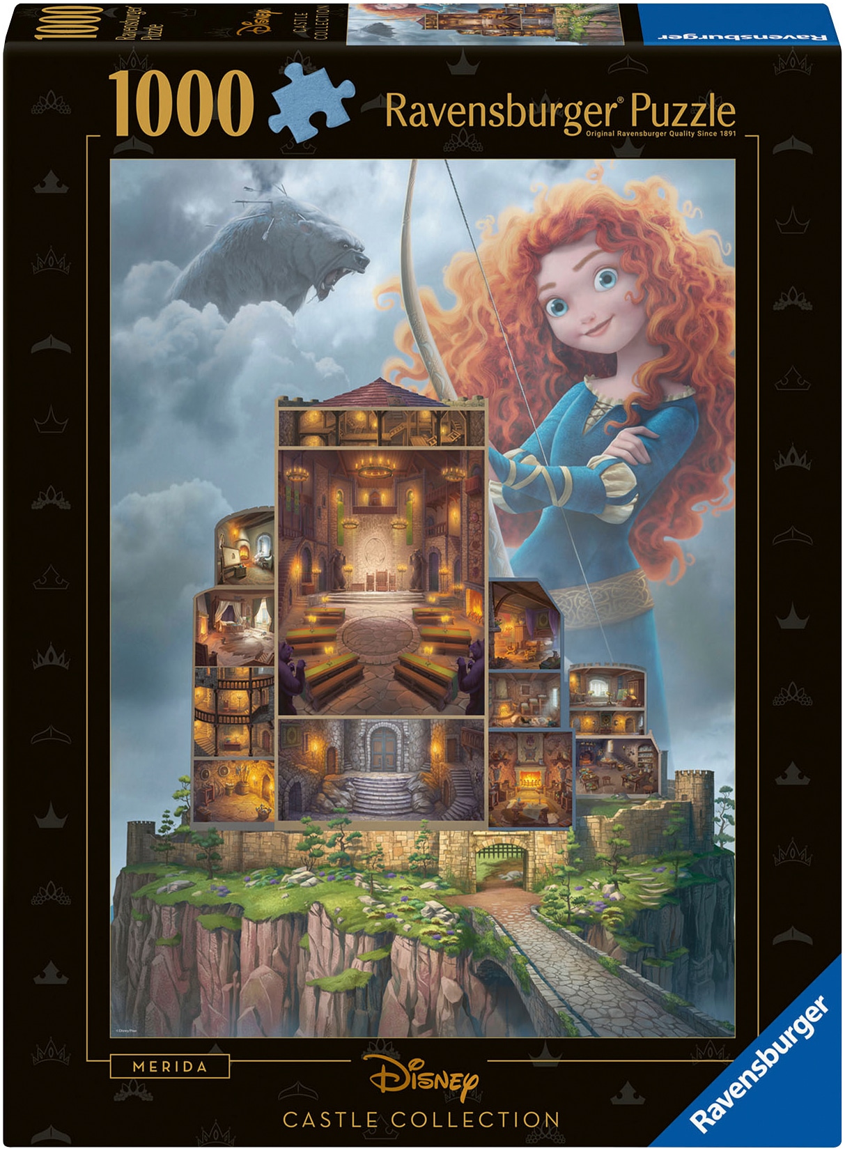 Puzzle »Castle Collection - Disney Princess, Merida«, Made in Germany; FSC® - schützt...