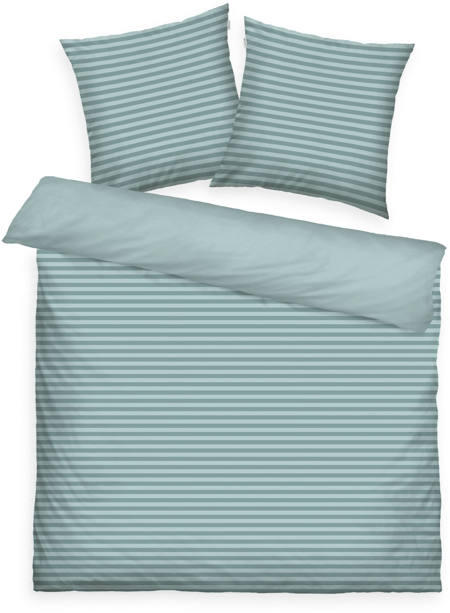 Thumbnail - TOM TAILOR HOME Bettwäsche "MEDIUM STRIPES in Gr. 135x200cm, 155x220cm oder 200x220cm" 3 Stk. tlg. new bedroom, mit farb...