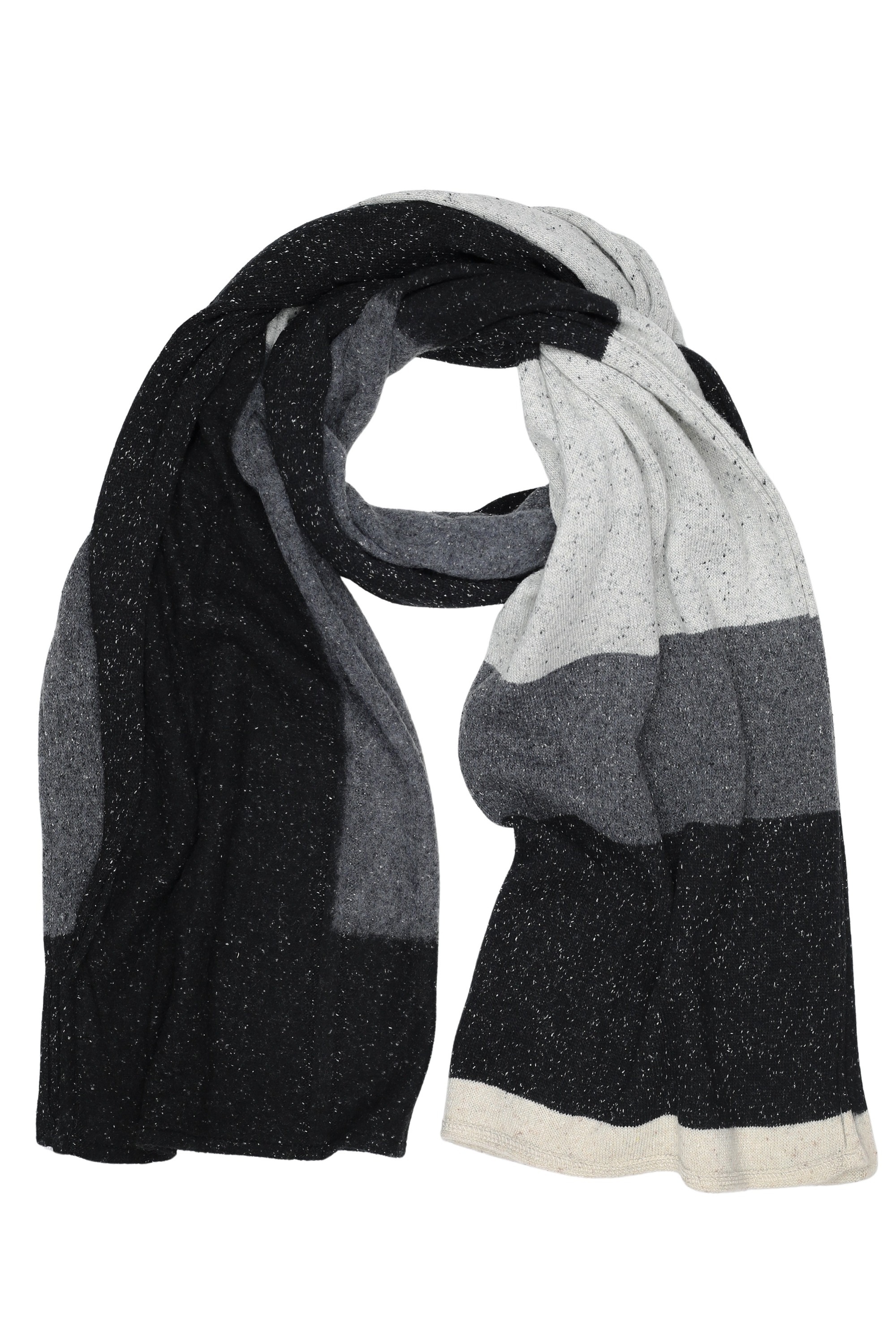 COLLEZIONE ALESSANDRO Wollschal "Kuschelweich", 1 Stk. eleganter schwarz-mi günstig online kaufen