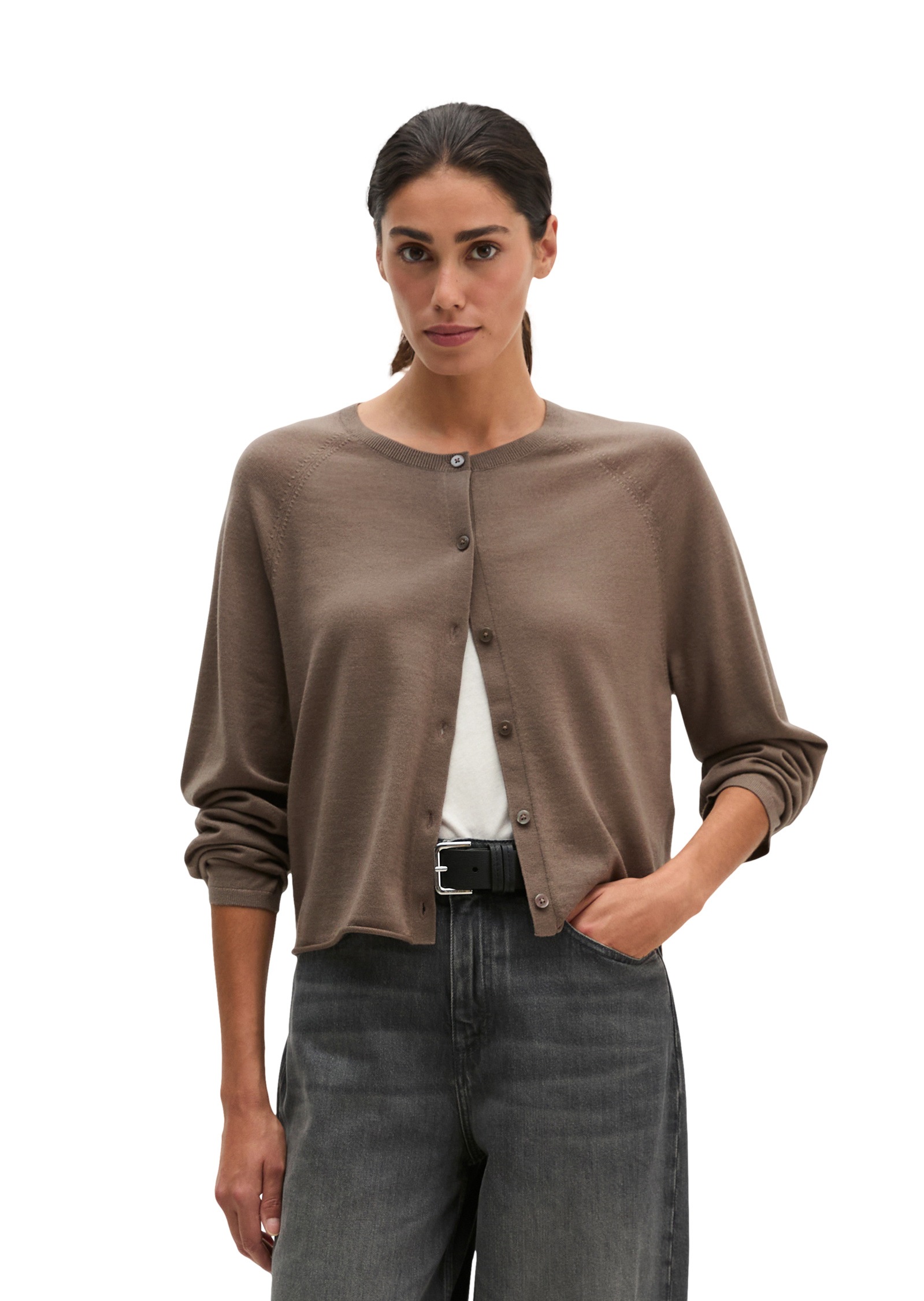 Marc OPolo Cardigan "aus weicher Merinowolle"