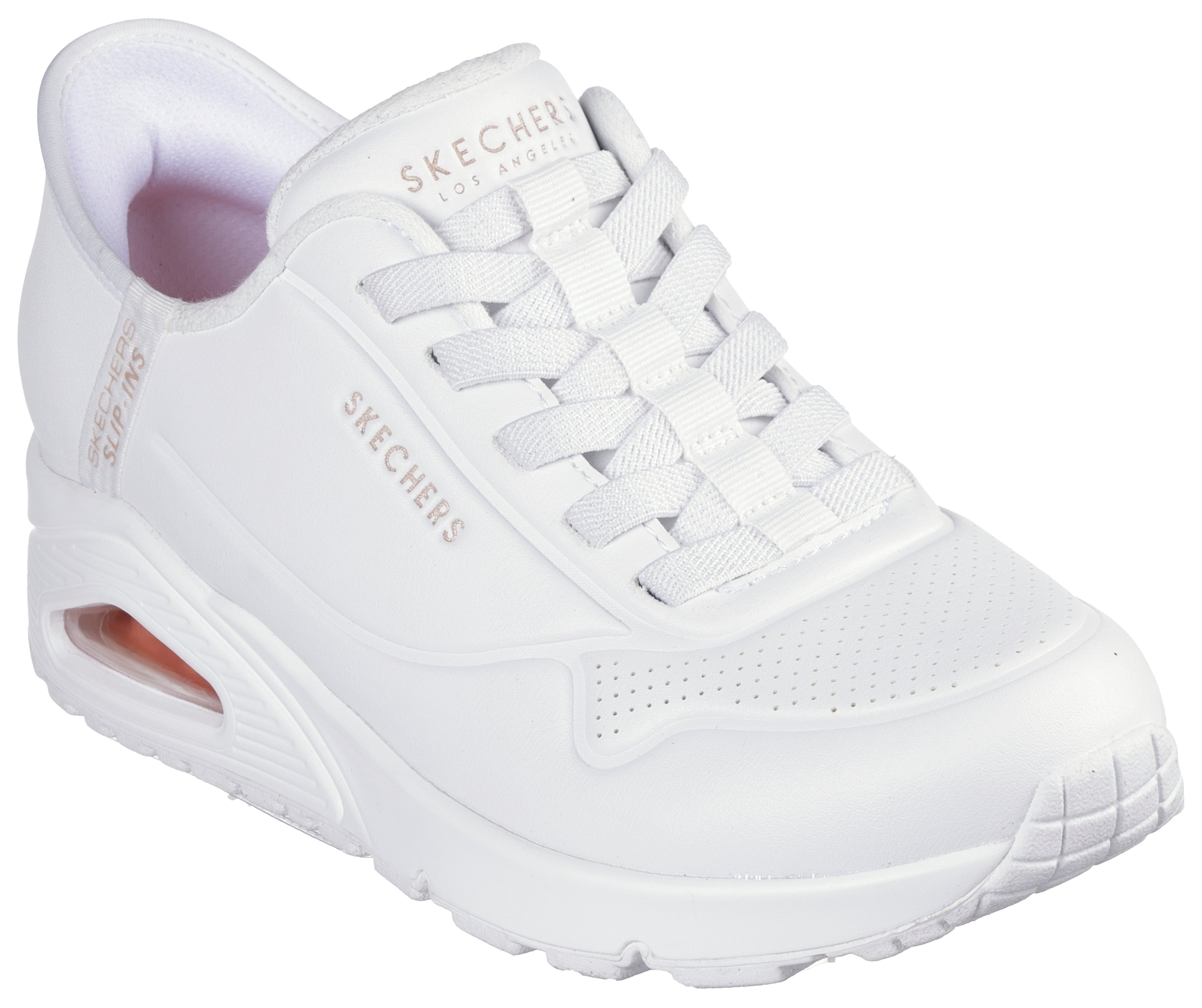 Skechers Slip-On Sneaker "Uno - Easy Air", Schlupfschuh, Slipper, Plateausneaker mit Keilabsatz