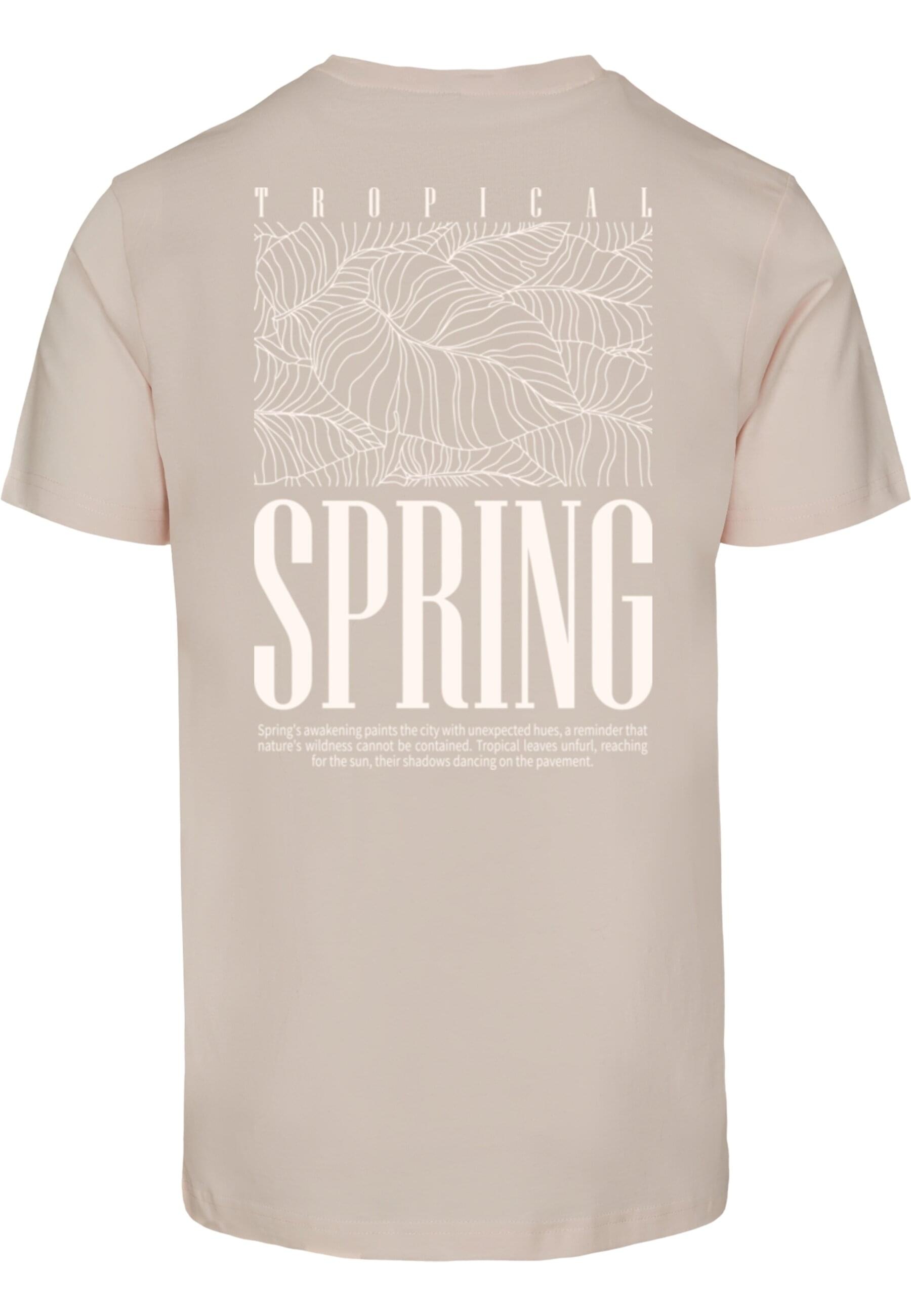 Merchcode T-Shirt "Merchcode Tropical Spring Tee" 1 Stk. tlg. günstig online kaufen