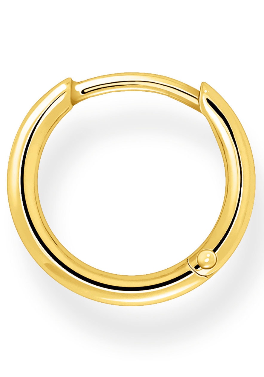 THOMAS SABO Single-Creole »Classic gold, Classic silber, CR661-001-21, CR661-413-39«