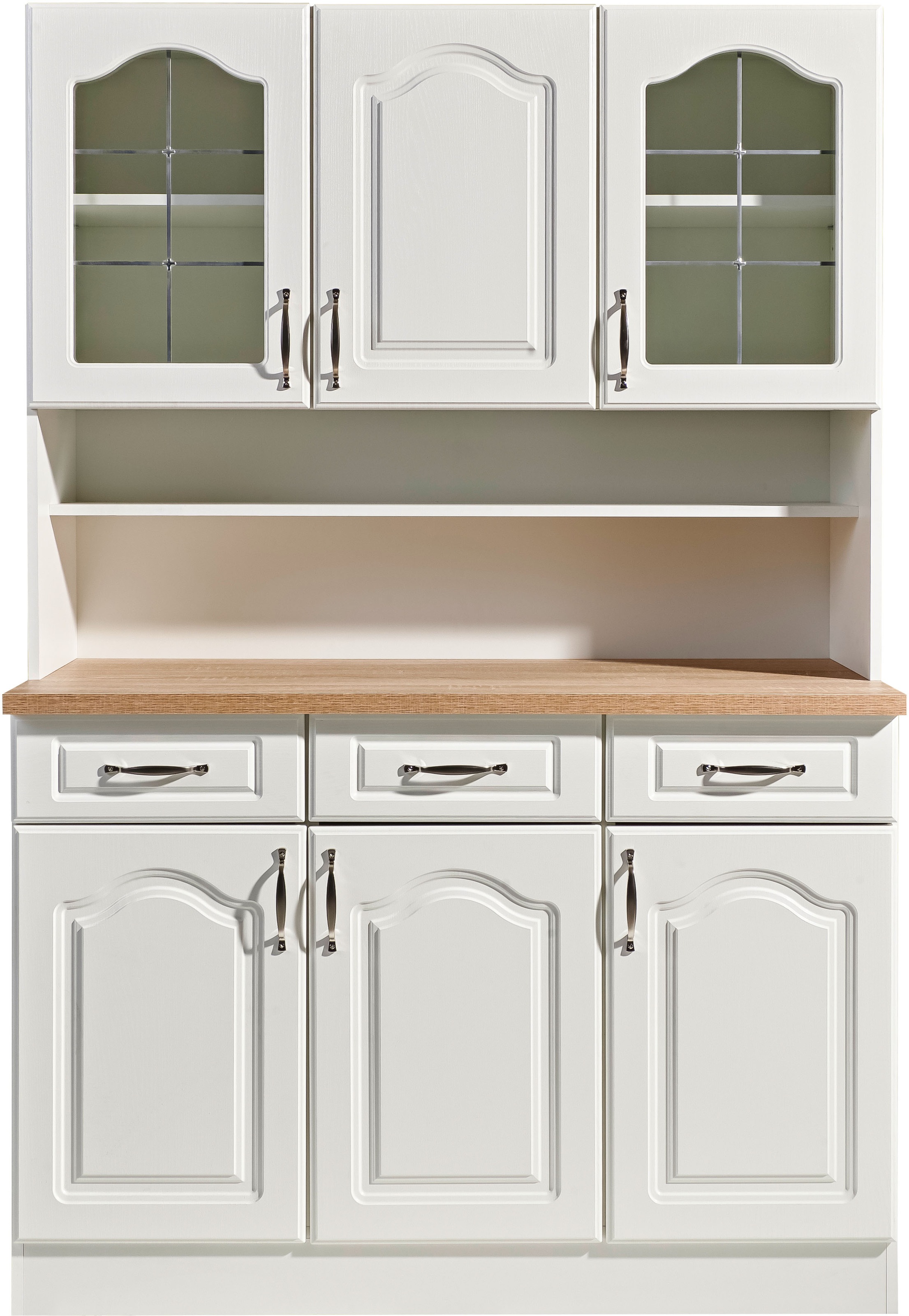 wiho Küchen "Linz" 120 cm breit, in Landhaus-Optik günstig online kaufen