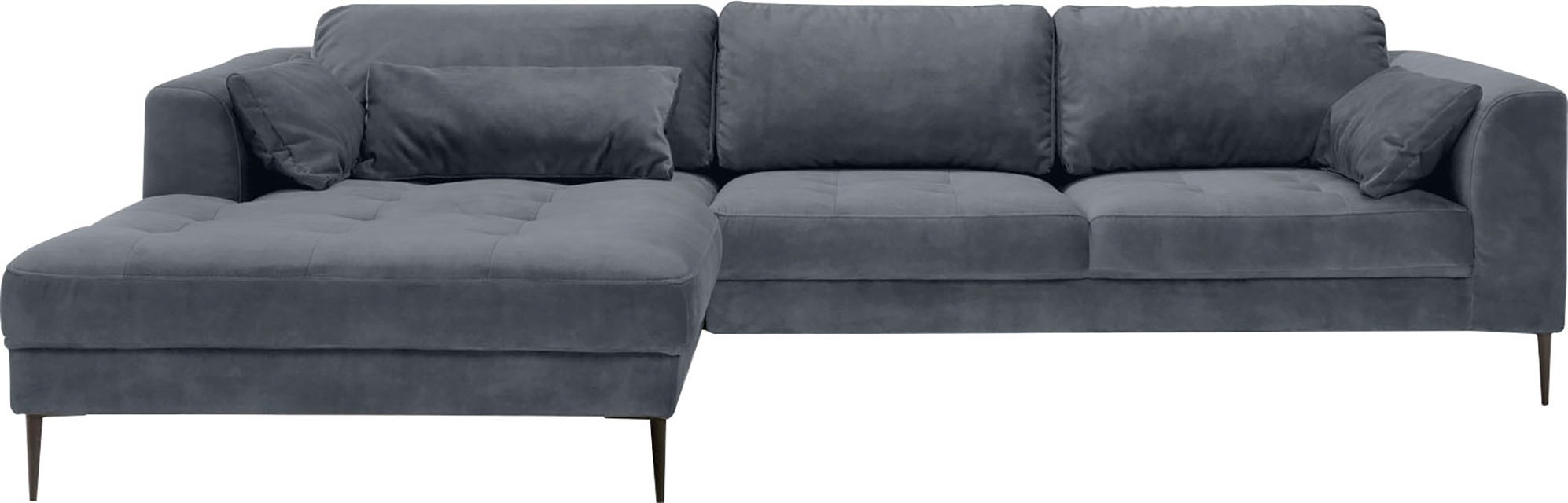 TRENDMANUFAKTUR Ecksofa "Luzi, wahlweise mit Schlaffunktion & Bettkasten. O günstig online kaufen