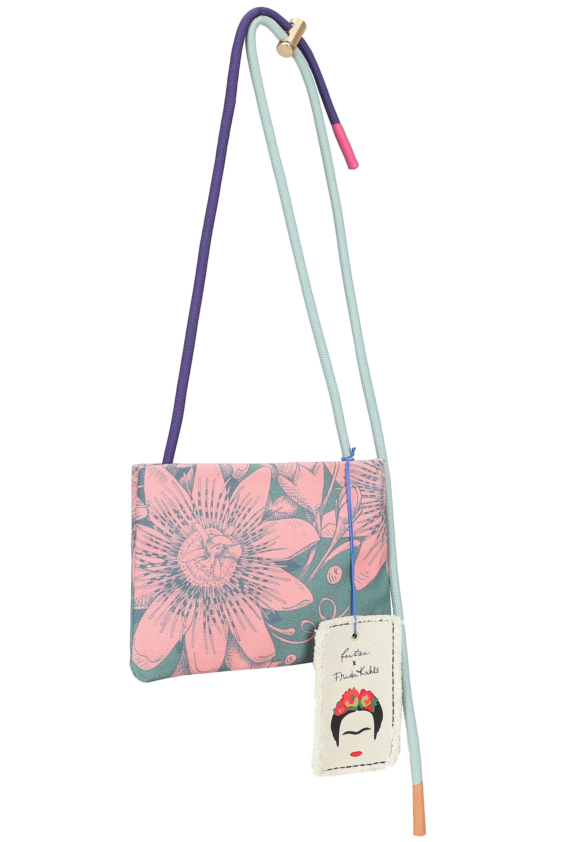 Fritzi aus Preußen Umhängetasche »Fritzi x Frida Kahlo« mit Blumenprint