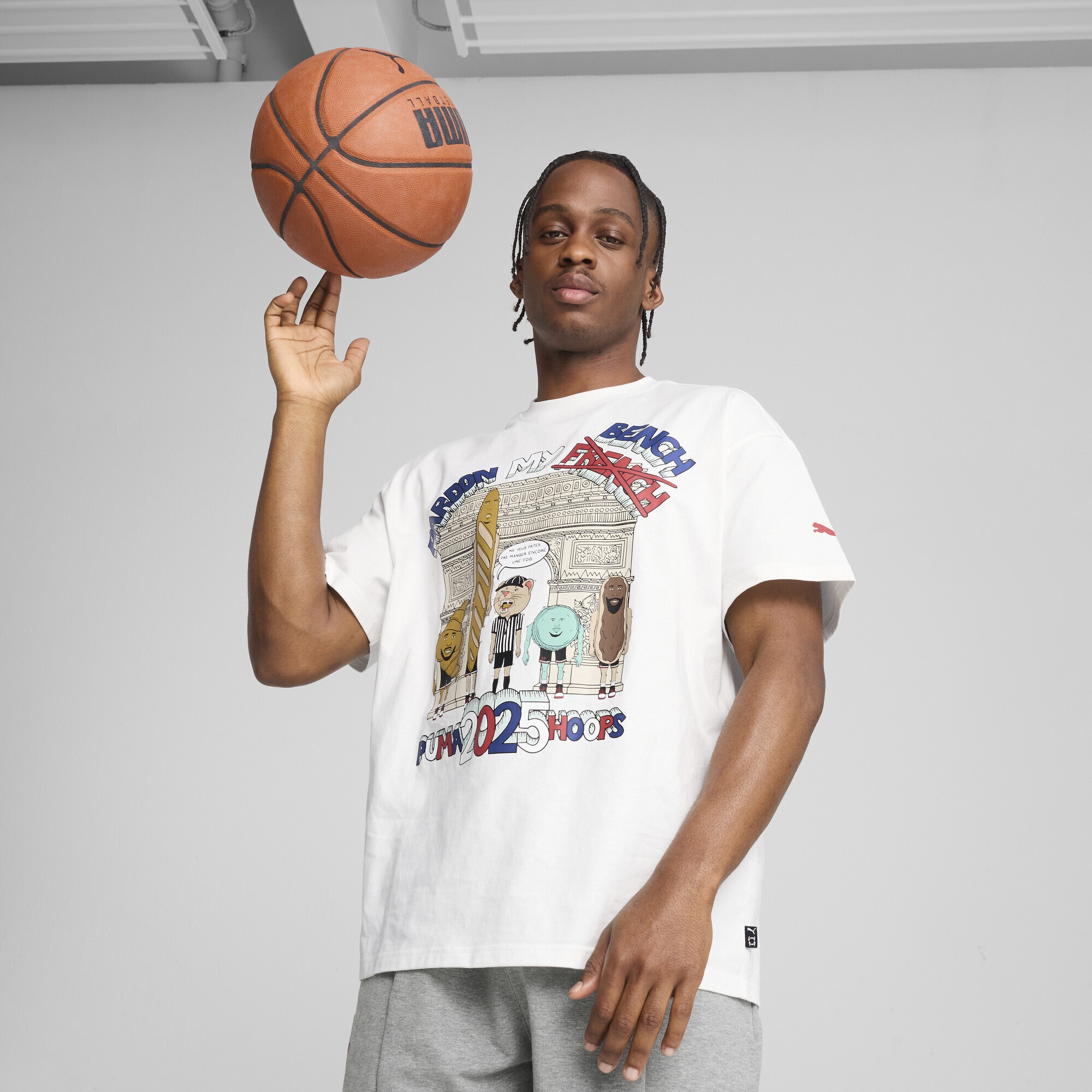 PUMA Trainingsshirt »Paris Pardon My French T-Shirt Herren«