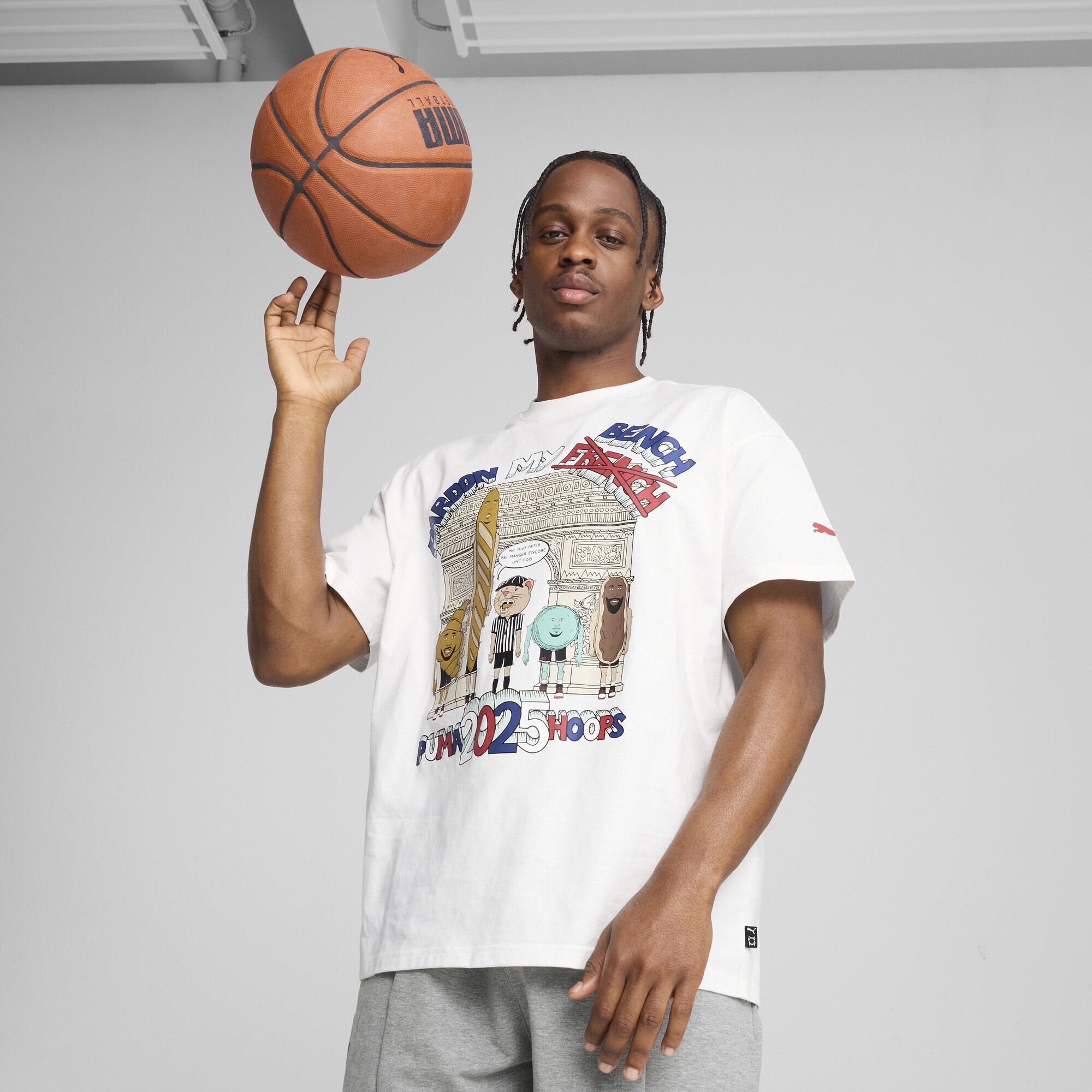 PUMA Trainingsshirt "Paris Pardon My French T-Shirt Herren" günstig online kaufen