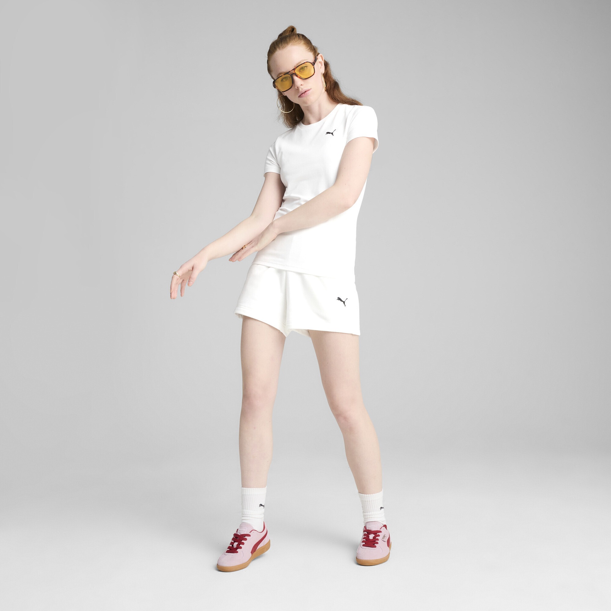 PUMA T-Shirt »Essentials Slim T-Shirt Damen«