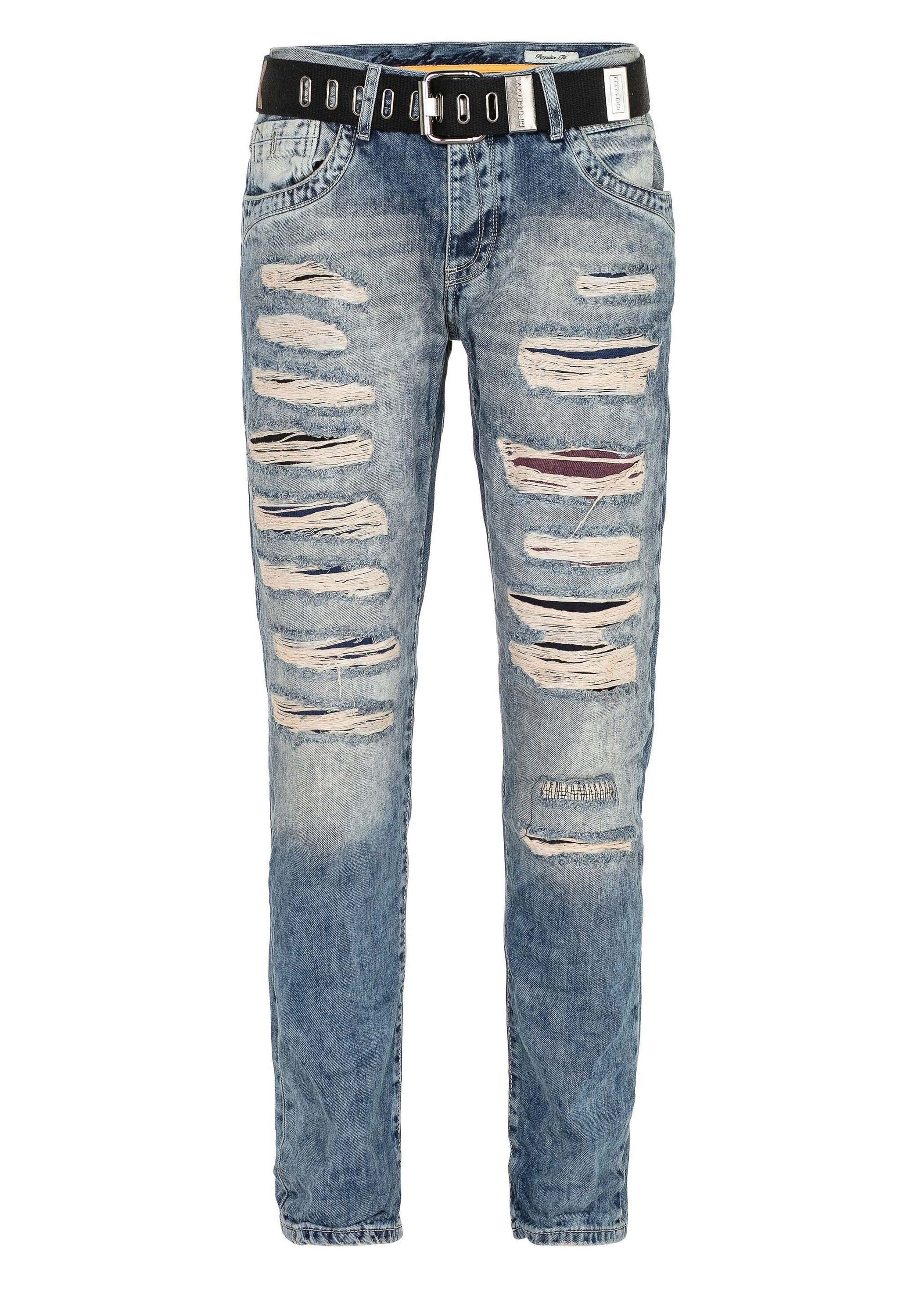 Cipo & Baxx 5-Pocket-Jeans »Jeans«, in Loose-Fit, CD-131