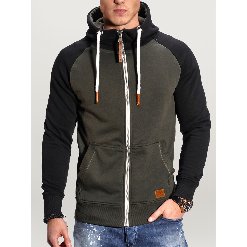 behype Sweatjacke »RAGLAN«