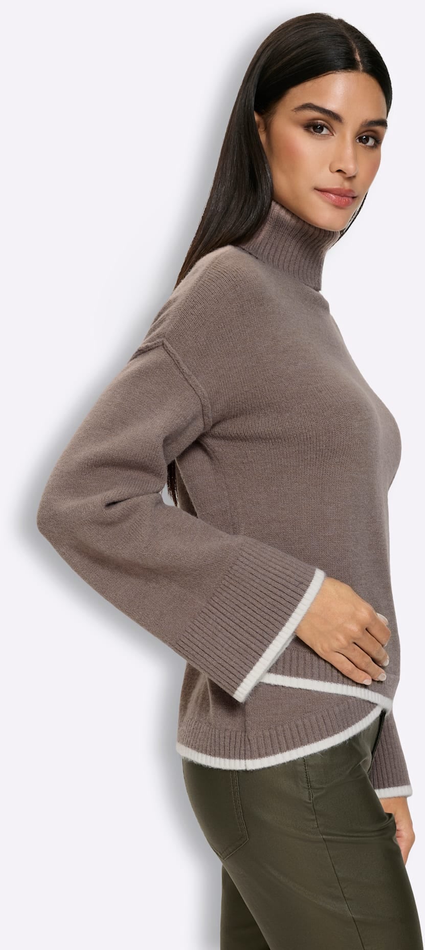 heine Strickpullover »Rollkragen-Pullover«