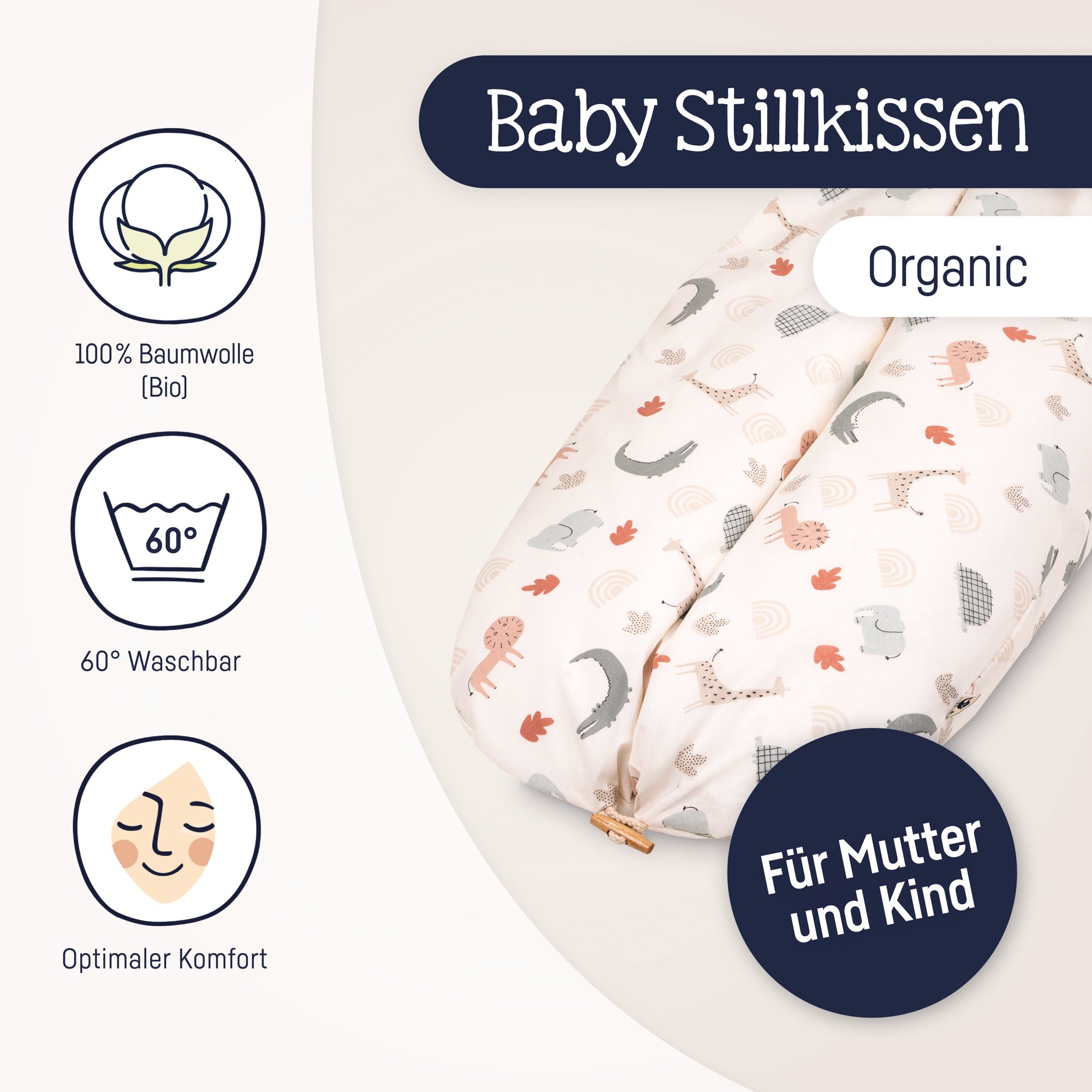 Julius Zöllner Stillkissen "Wild Friends" günstig online kaufen