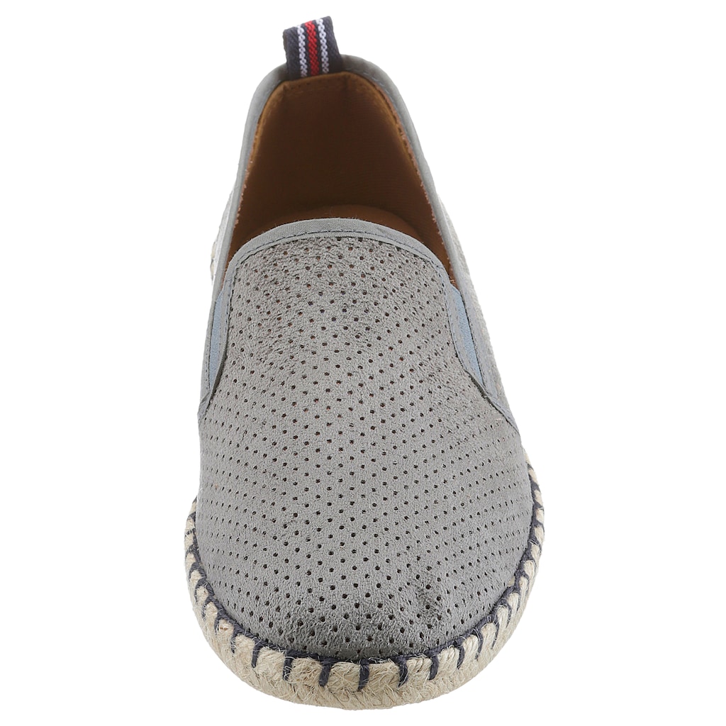 VERBENAS Espadrille »Tom Pacific«, Loafer, Slipper, Sommerschuh, Strandschuh mit Stretcheinsätze