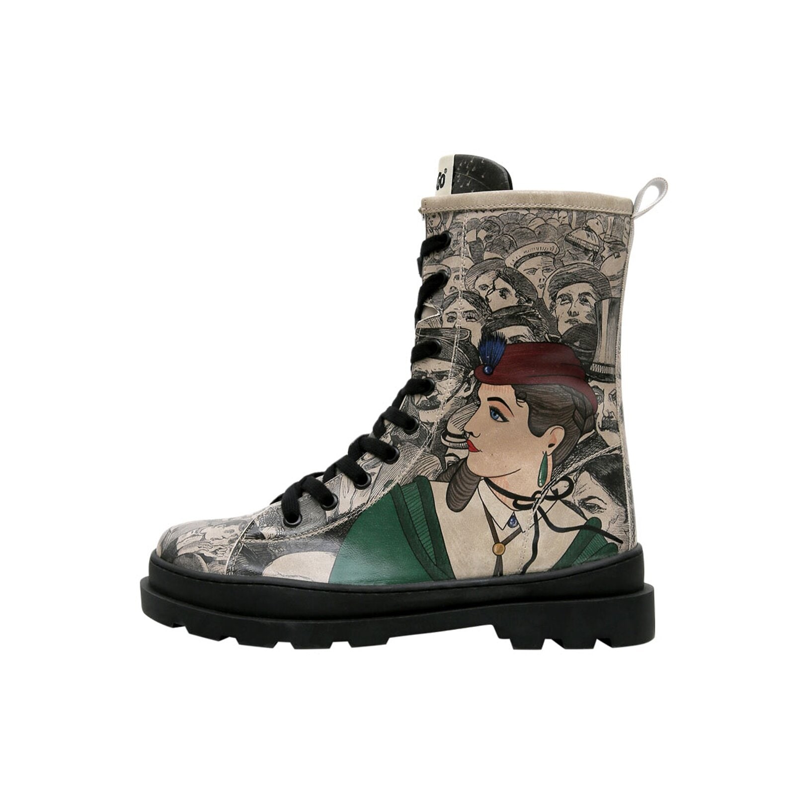 DOGO Stiefelette "DOGO Gisele Colorful Lady Damen Stiefel / Female", Vegan günstig online kaufen