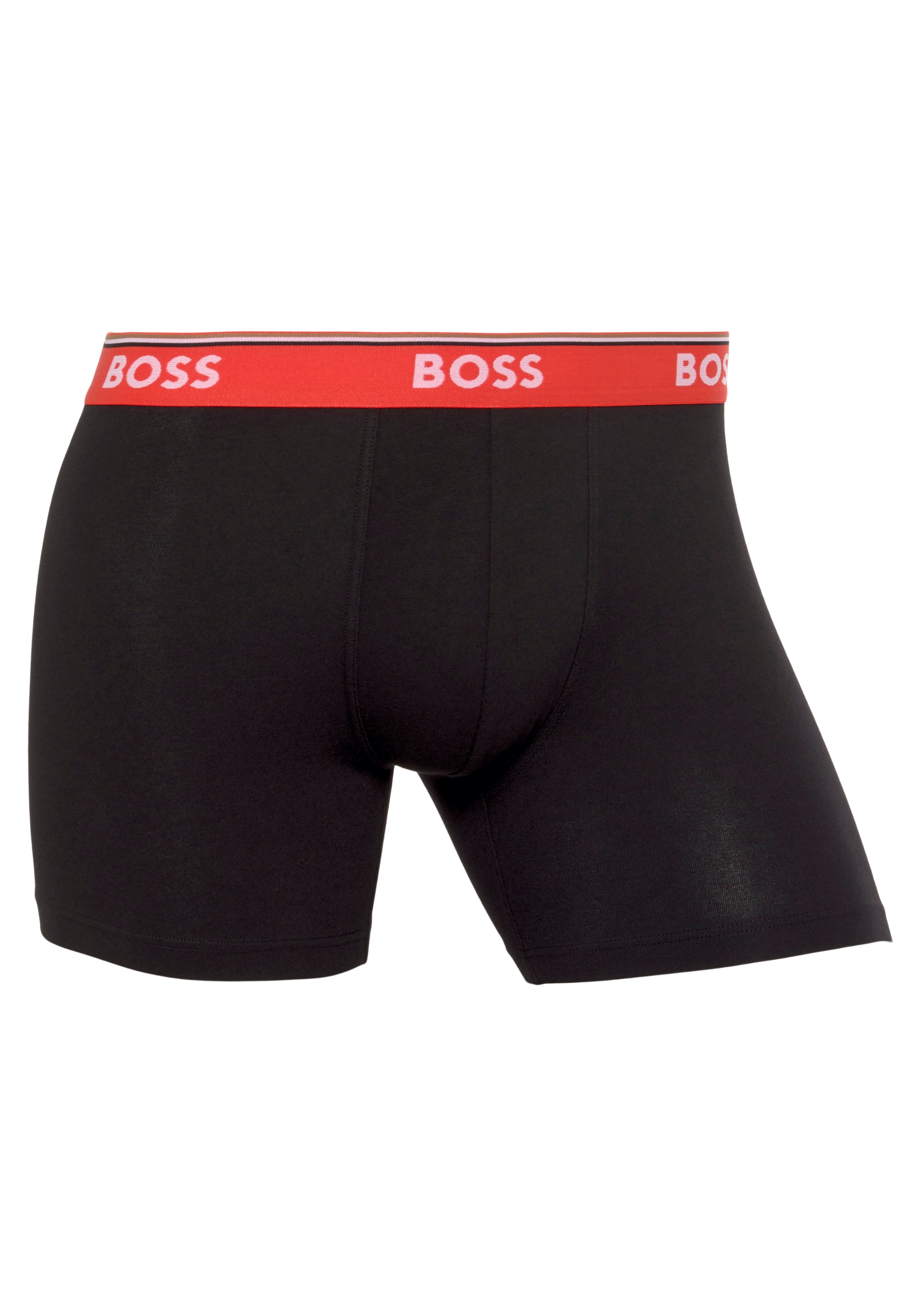 BOSS Boxer "BoxerBr 3P Power", (Packung, 3 St., 3er Pack), mit BOSS Logo au günstig online kaufen