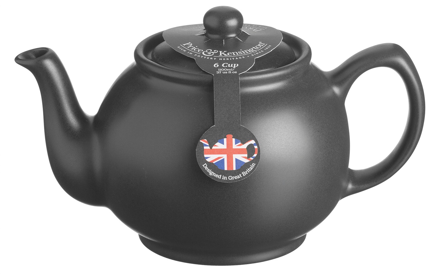 PRICE & KENSINGTON Teekanne "Betty" 1,1 l Steingut, matt, 6 Tassen günstig online kaufen
