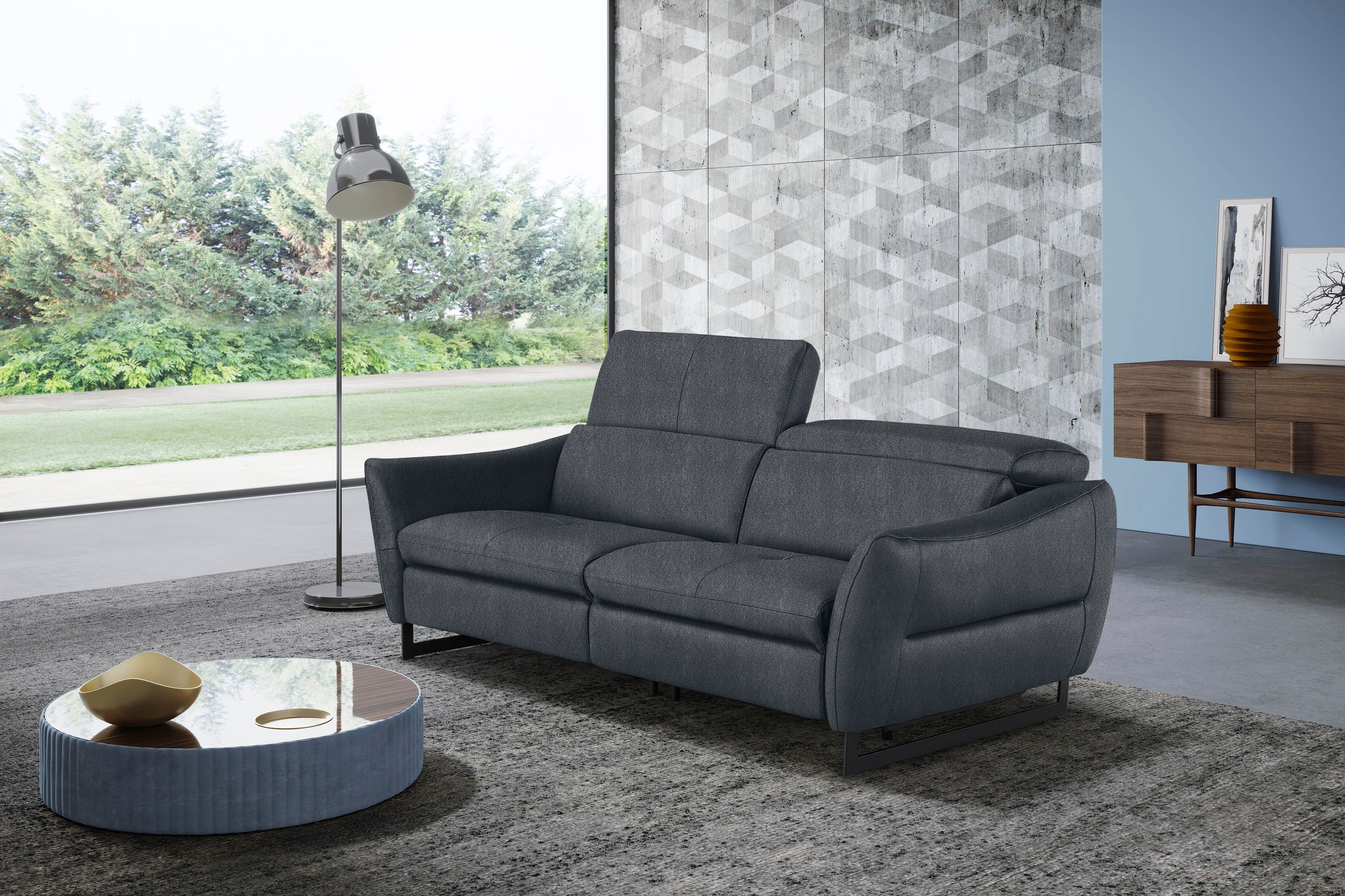 Egoitaliano 2,5-Sitzer "Dafne, elegantes Designsofa mit hohem Sitzkomfort", günstig online kaufen