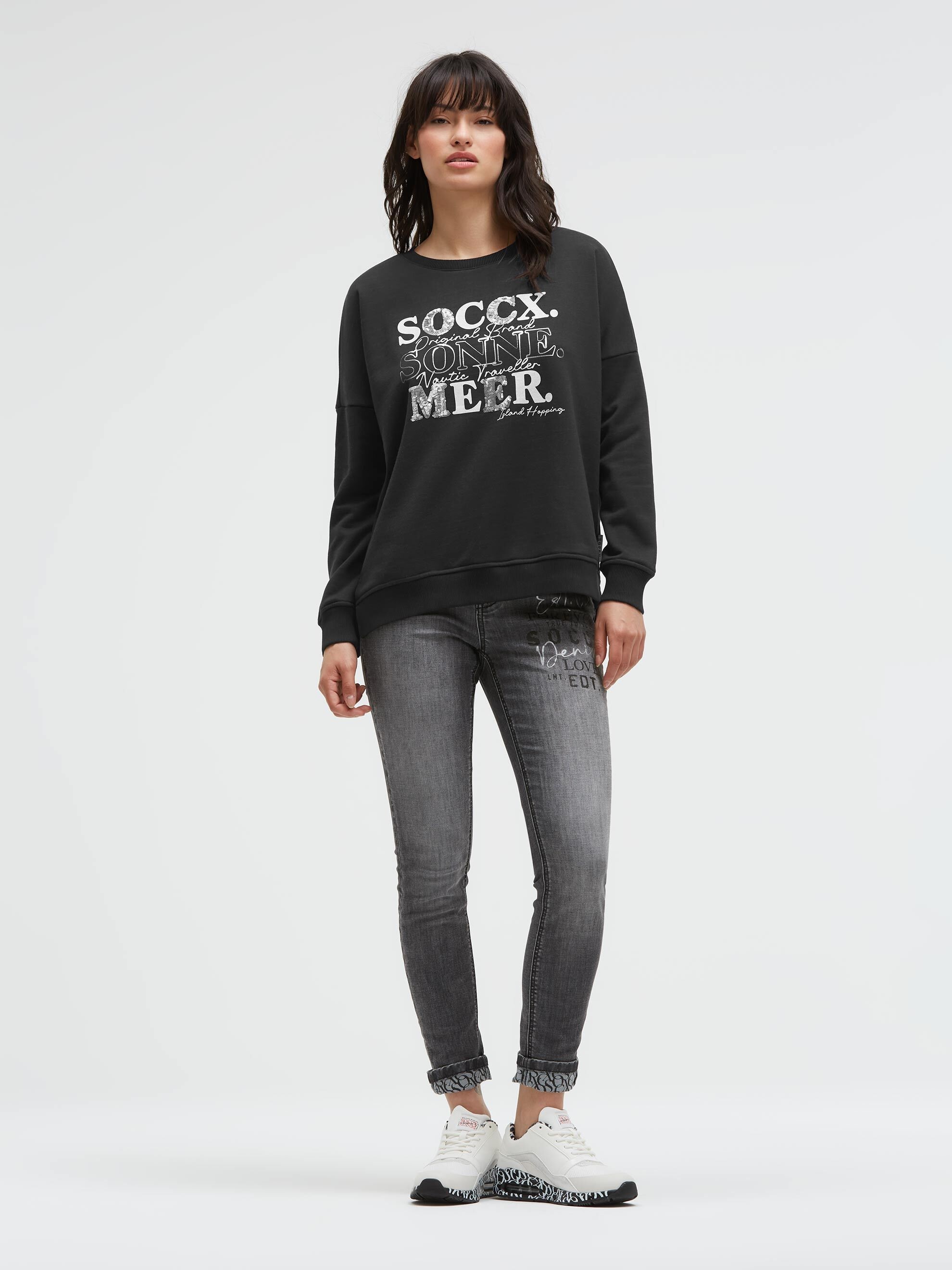 SOCCX Sweater , mit Pailletten
