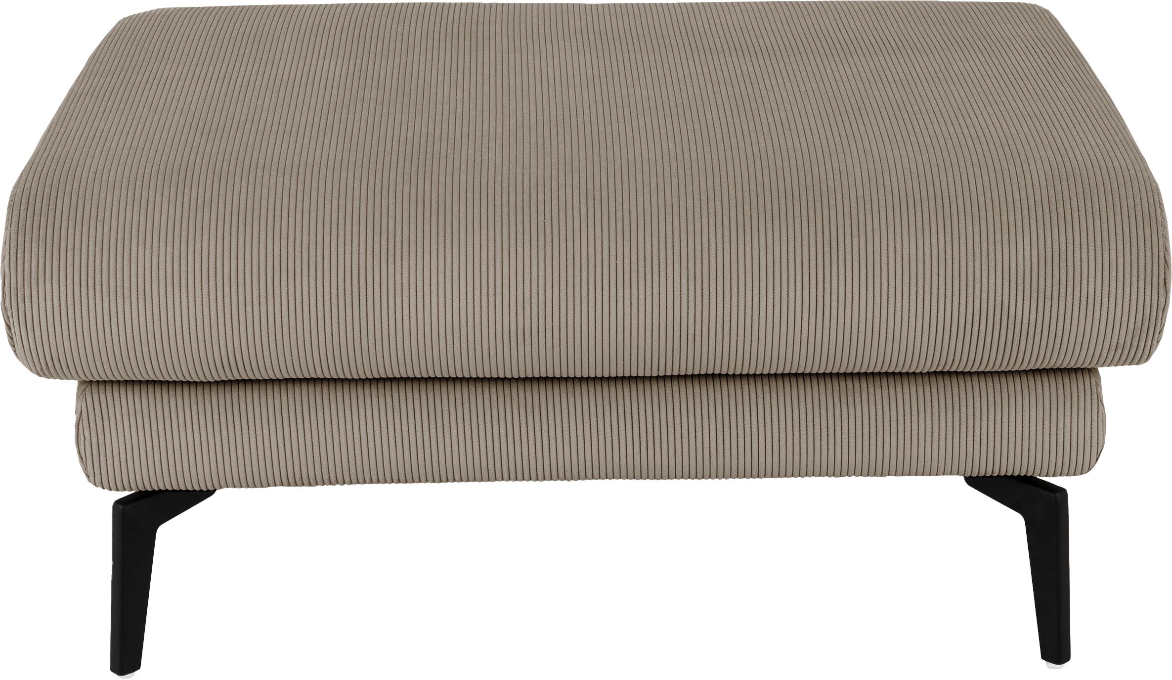Die PlanBar Hocker »MP-IN23147«, (1 St.), stylische Metallfüße mit Bodenfreiheit, moderner Feincord-Bezug