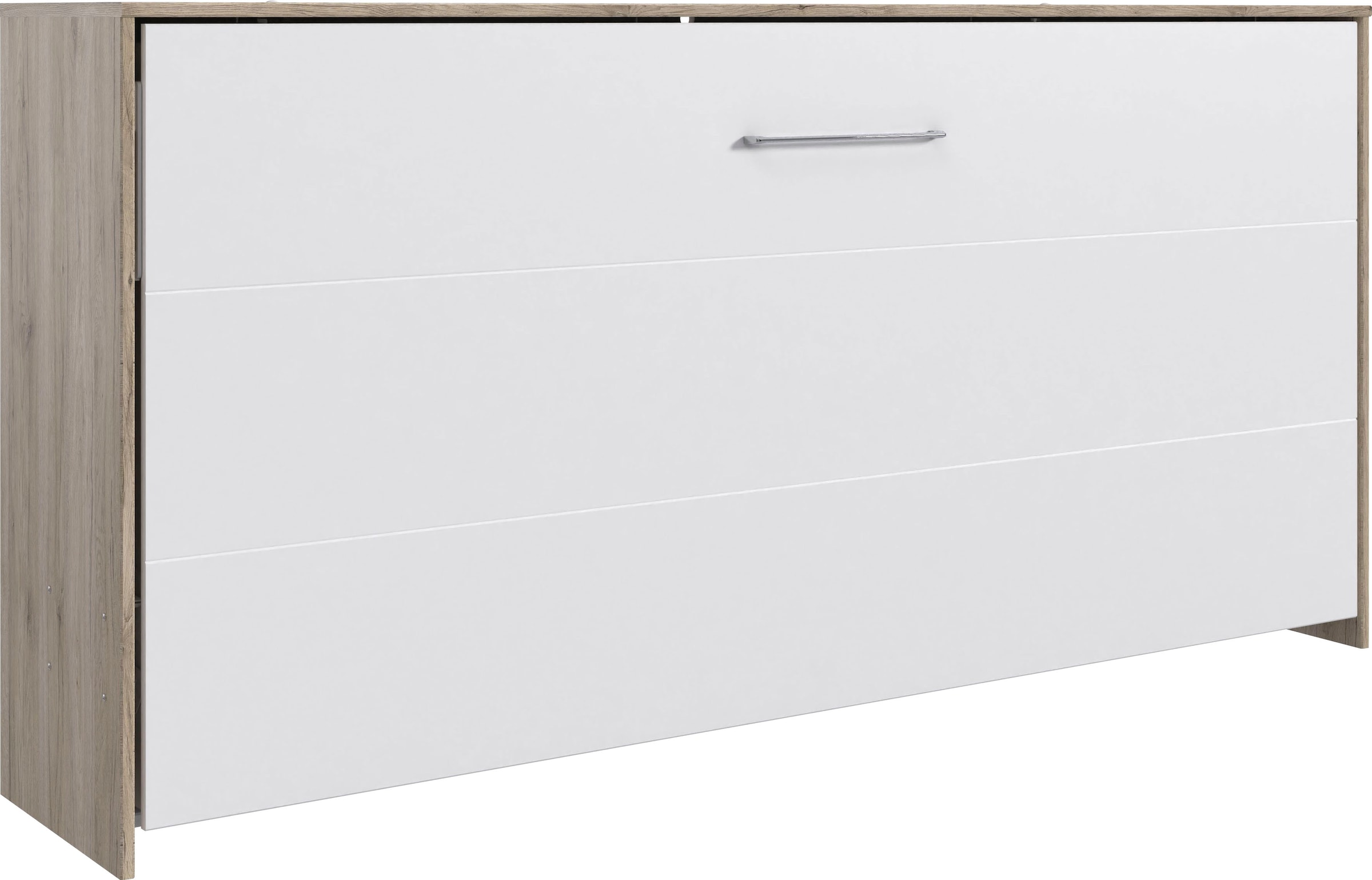 Wimex Schrankbett »Juist Schrankklappbett Gästebett«, horizontal klappbar, 3 Liegeflächen, mit Lattenrost, Made in Germany