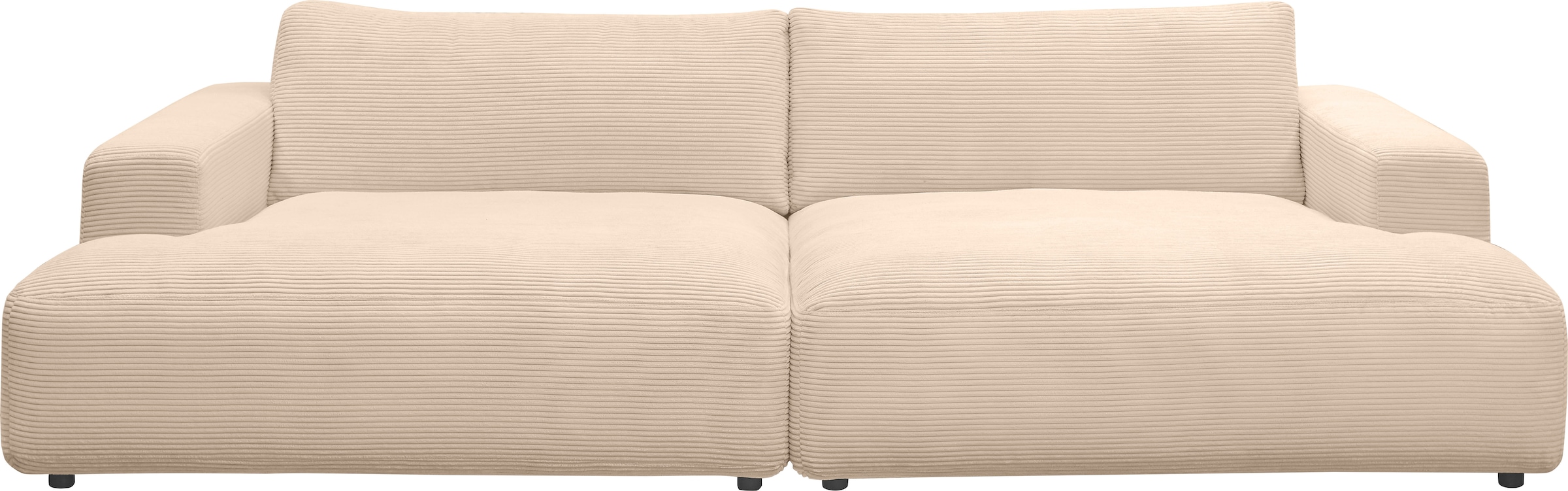 GALLERY M branded by Musterring Loungesofa "Lucia", Cord-Bezug, Breite 292 cm