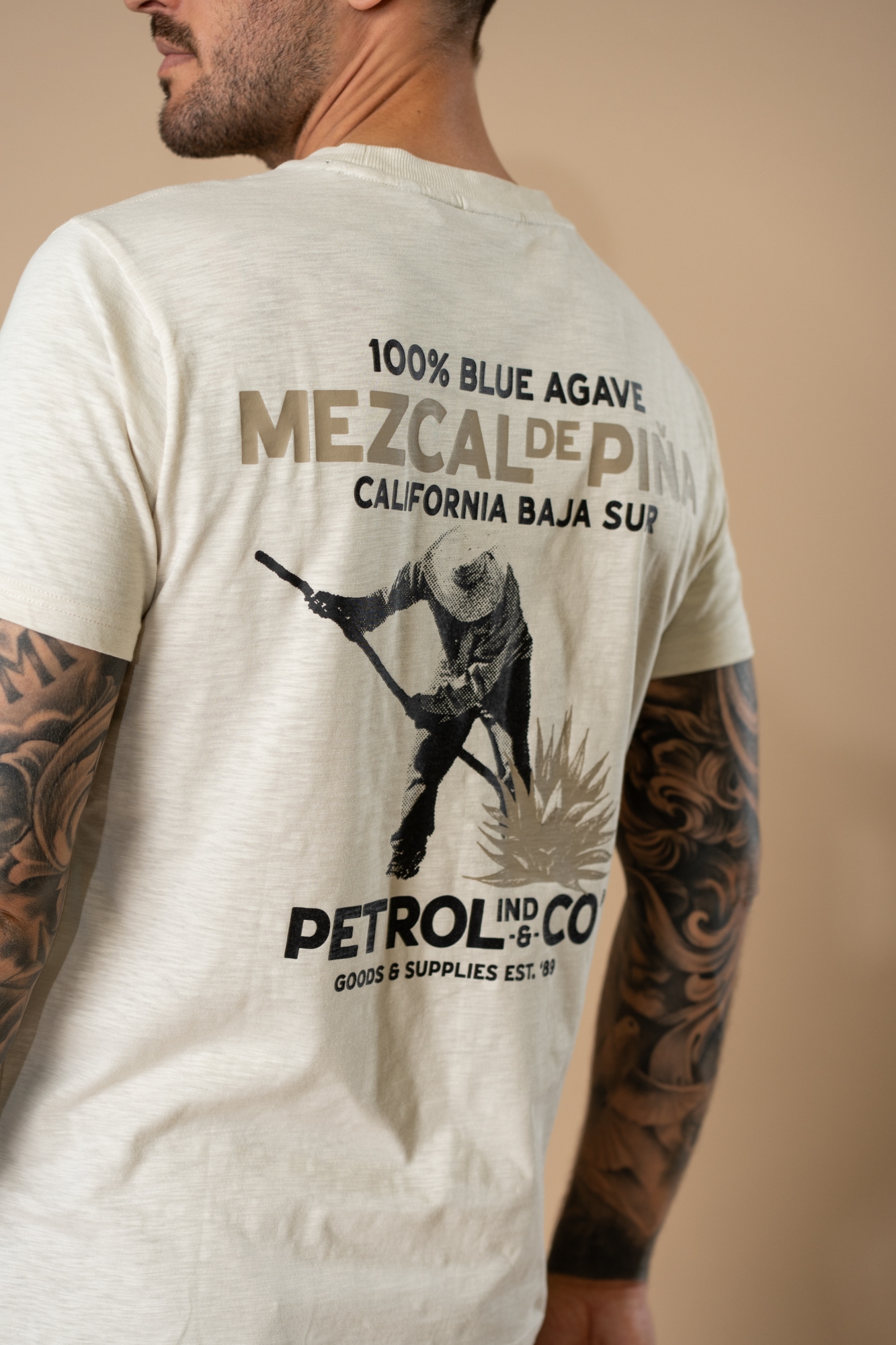 Petrol Industries T-Shirt »Men T-Shirt« mit Backprint