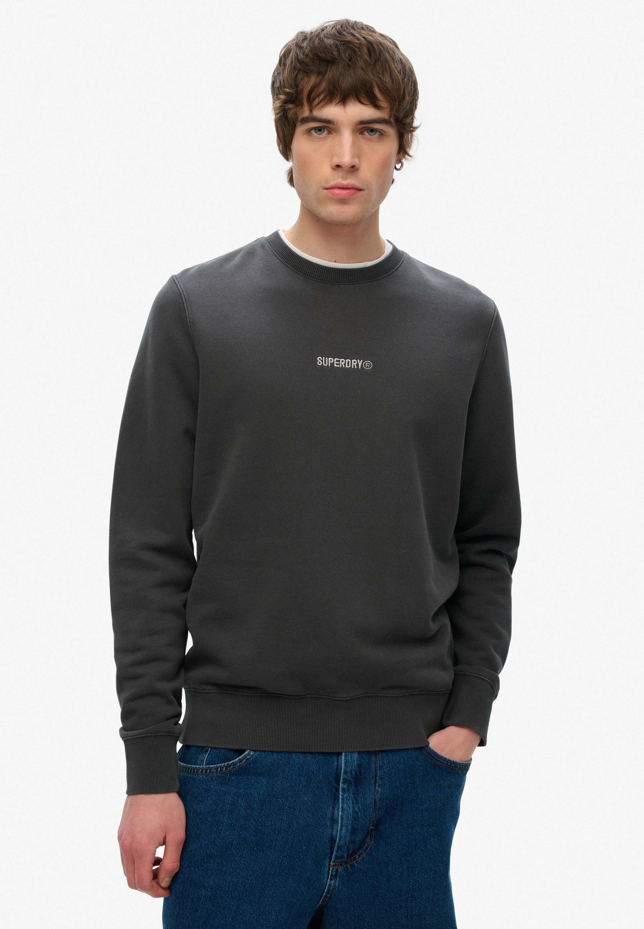 Superdry Sweatshirt "MICRO LOGO CREW" günstig online kaufen