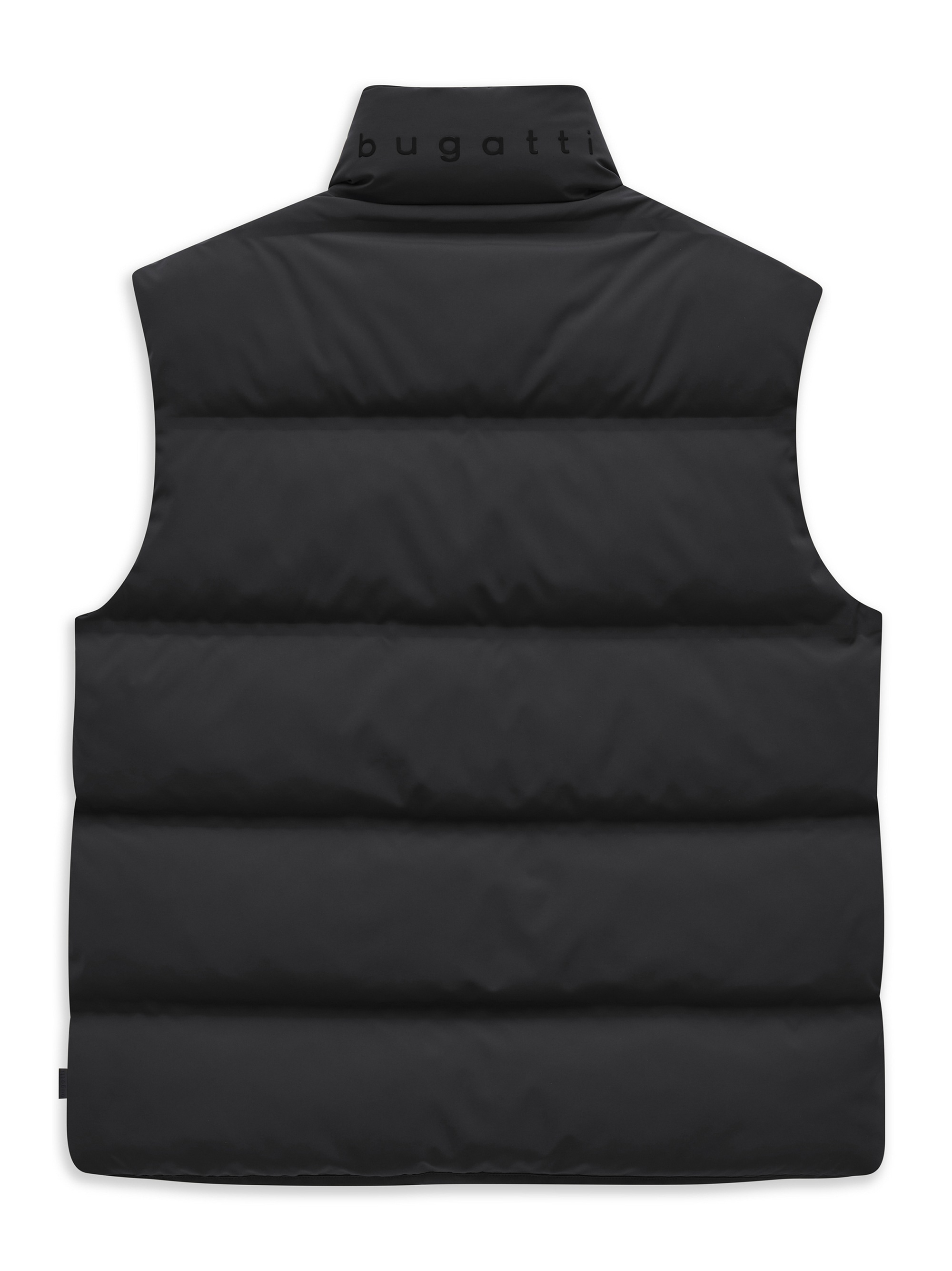 bugatti Strickweste »Regular Fit« Regular Fit Stretch Steppweste Stehkragen