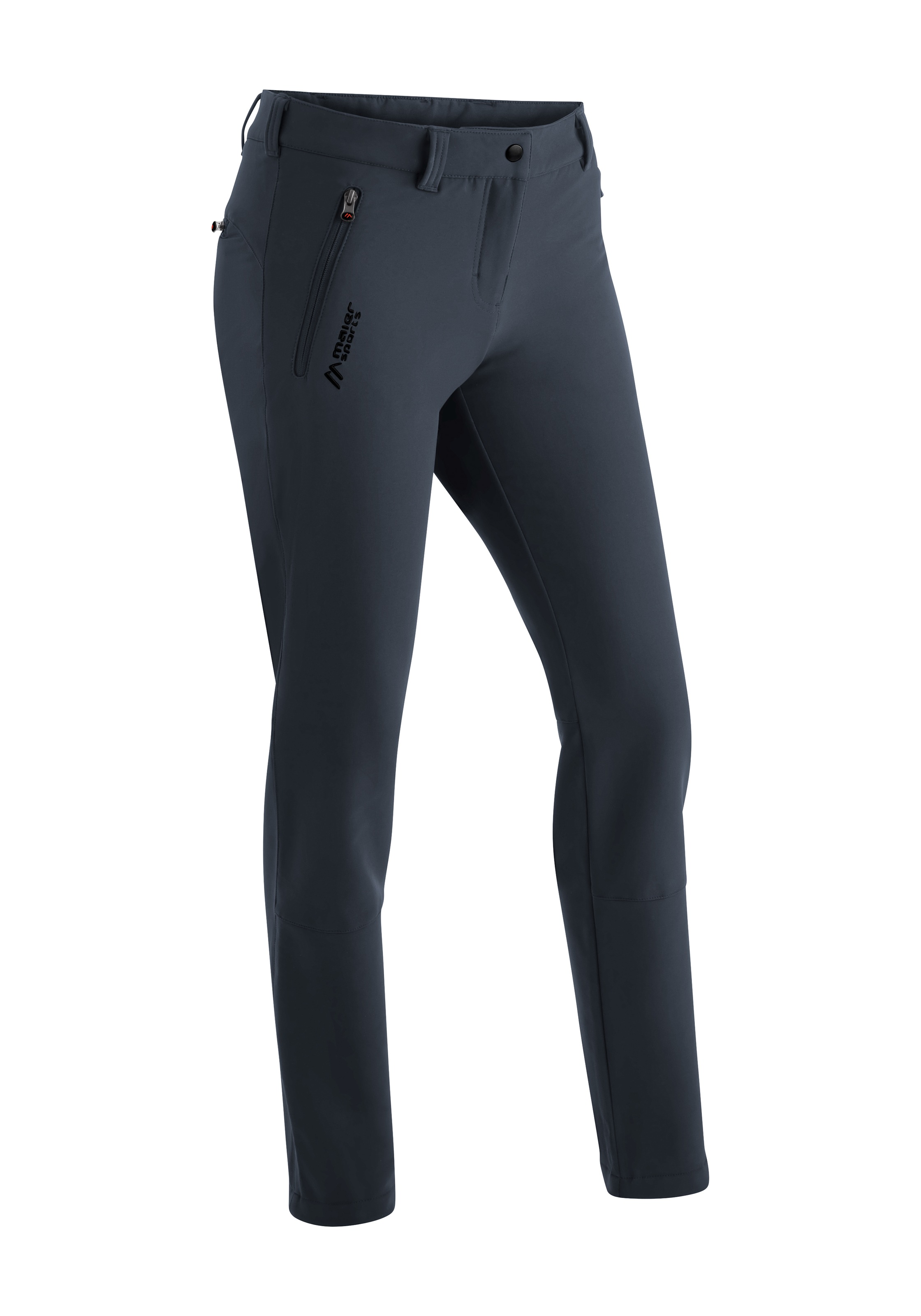 Maier Sports "Helga slim" warme Damen Outdoorhose, robuste Wanderhose, Slim Fit