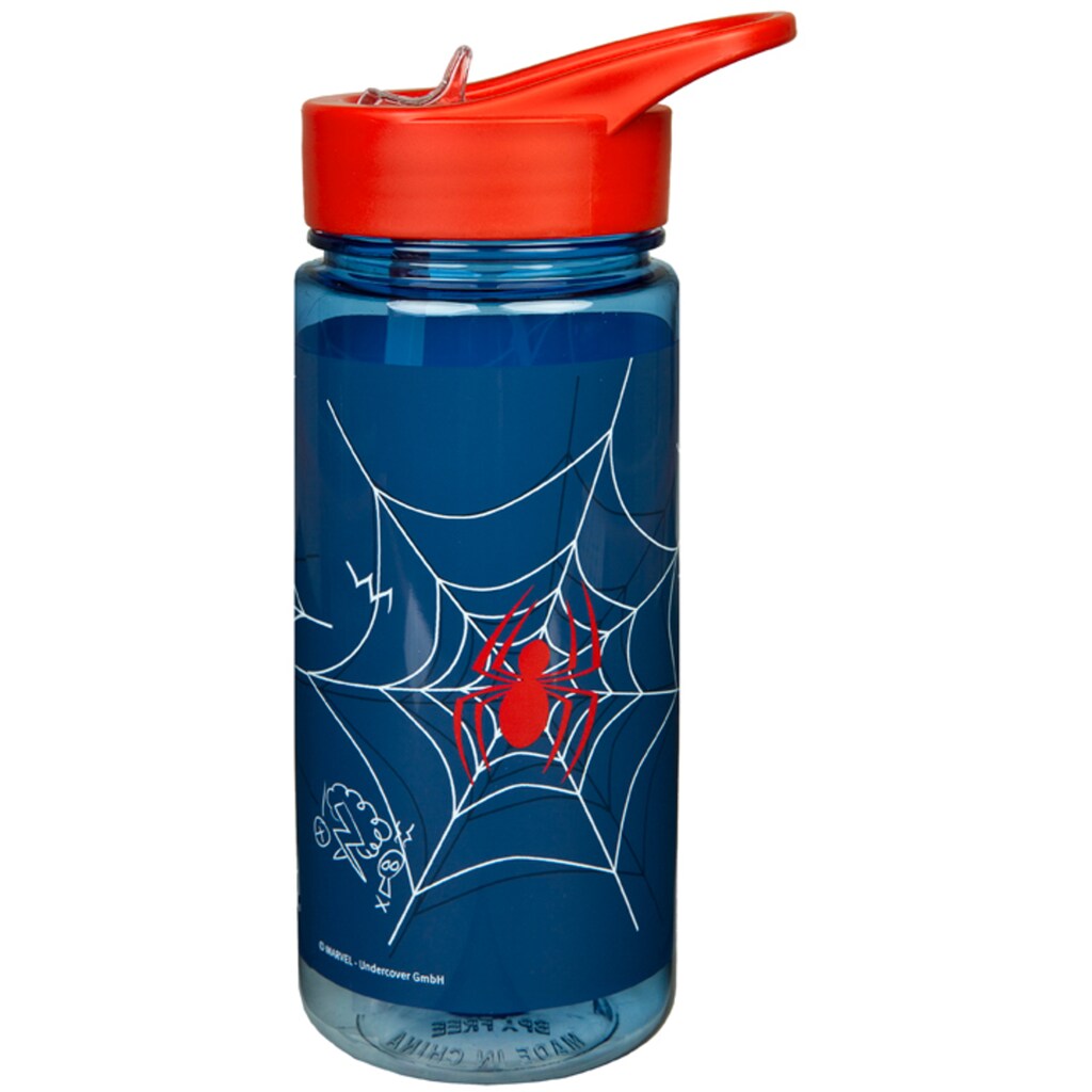 Scooli Lunchbox »Brotzeitdose & Trinkflasche, Spider-Man«, (Set, 2 tlg.)
