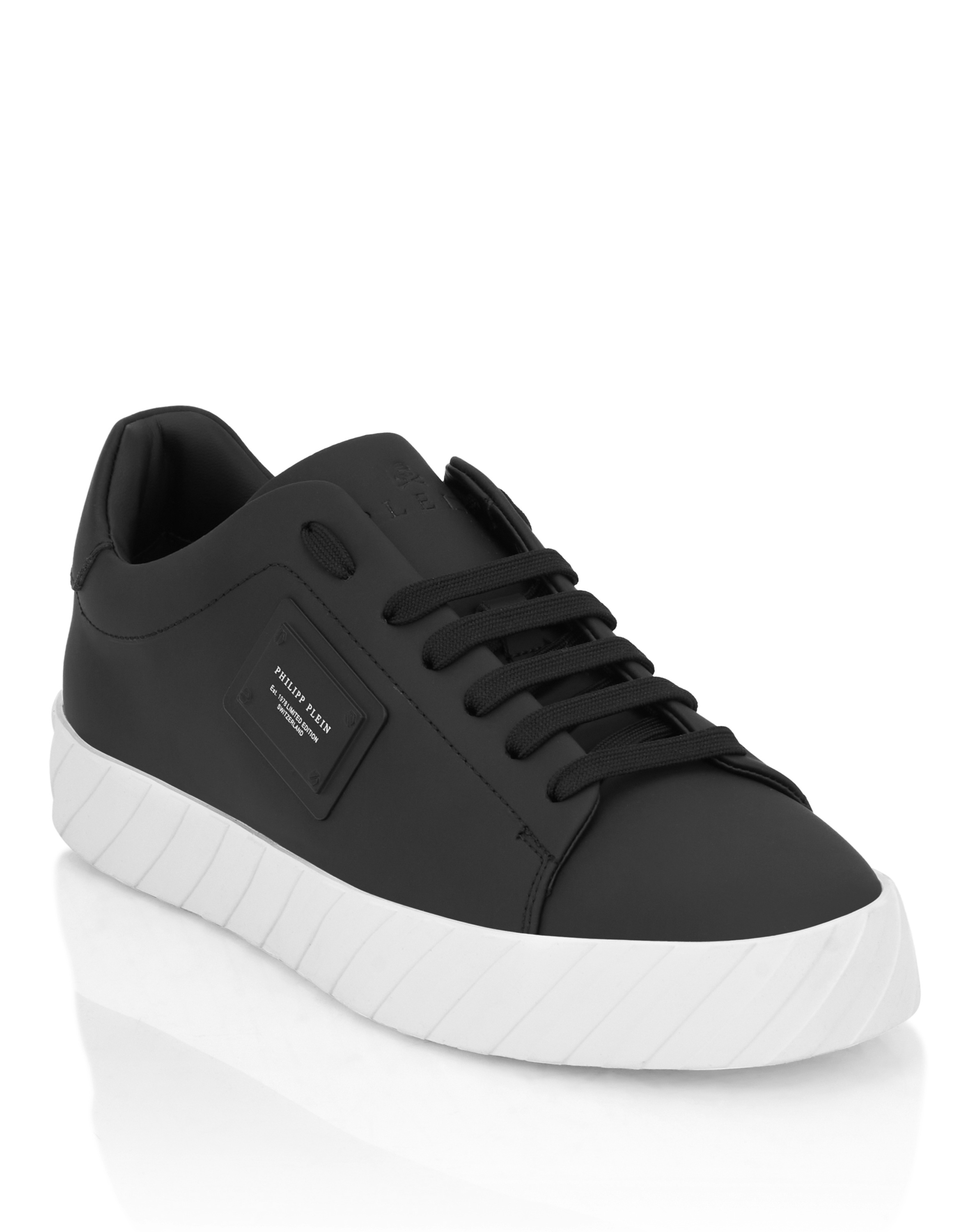 PHILIPP PLEIN Damen Sneaker "Placca", Gr. 3702, schwarz, Schuhe