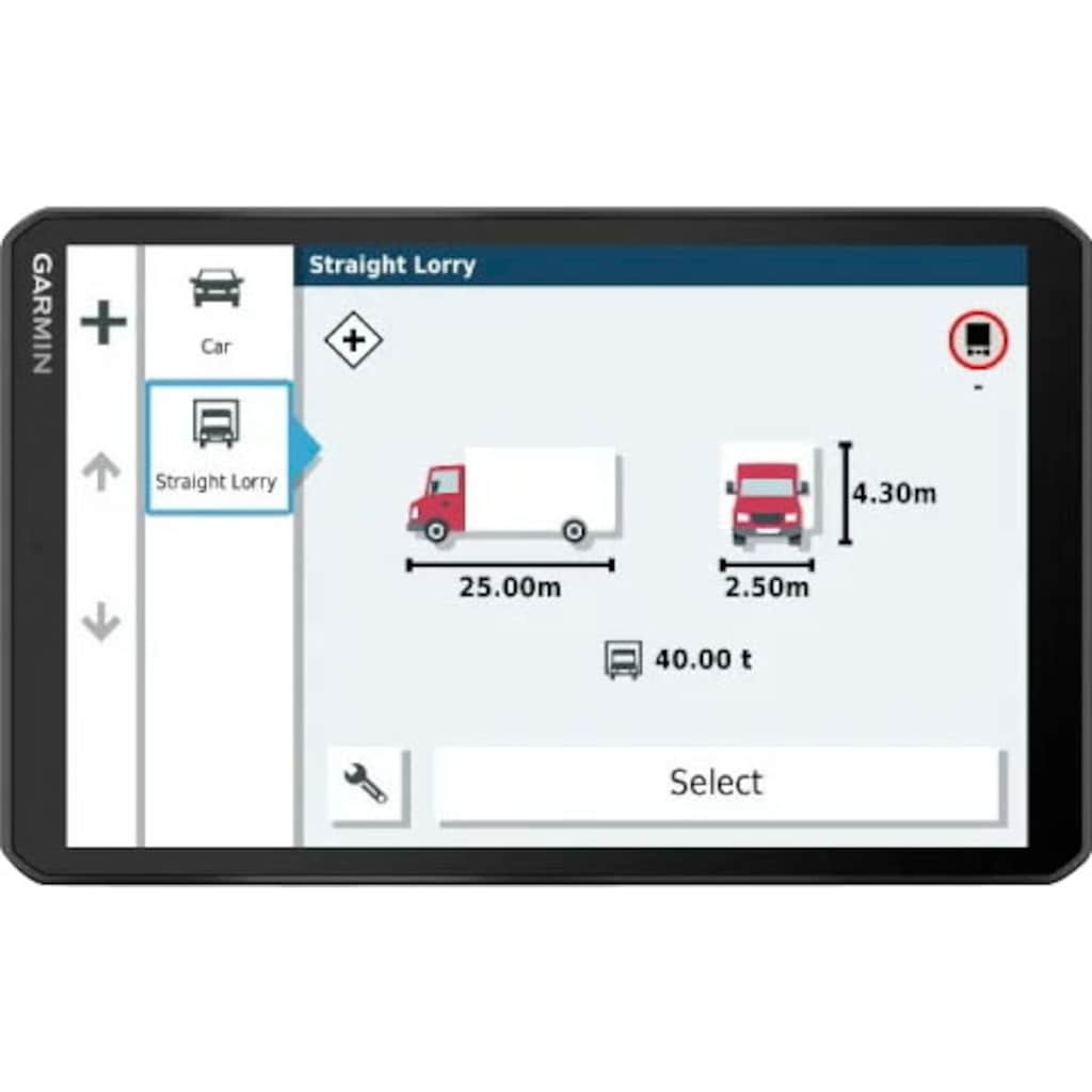 Garmin LKW-Navigationsgerät »dēzl™ LGV 1000«, (Europa (48 Länder)