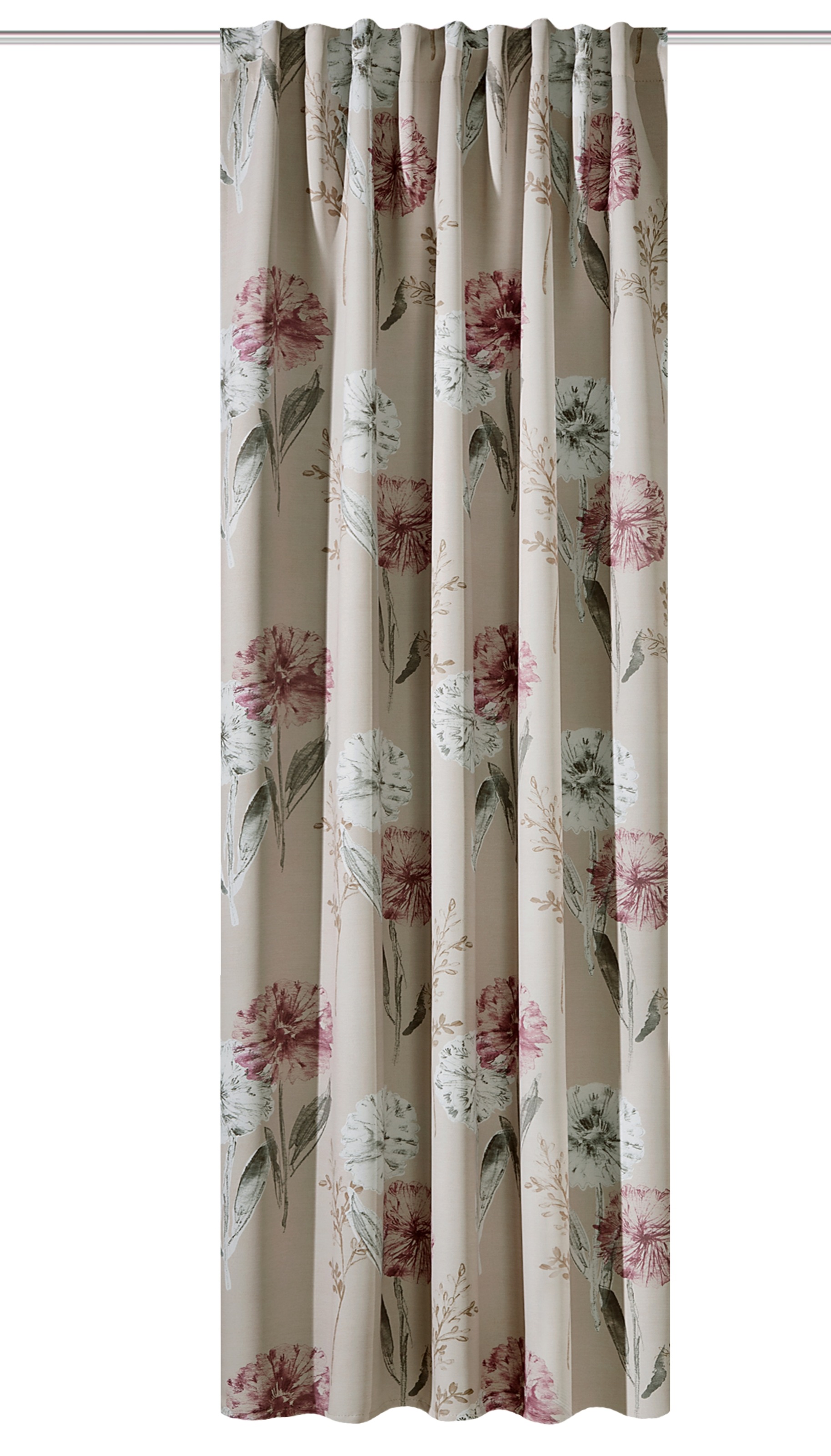 HOME WOHNIDEEN Verdunkelungsvorhang "PEPPE" Multifunktionsband 1 Stk. tlg. günstig online kaufen