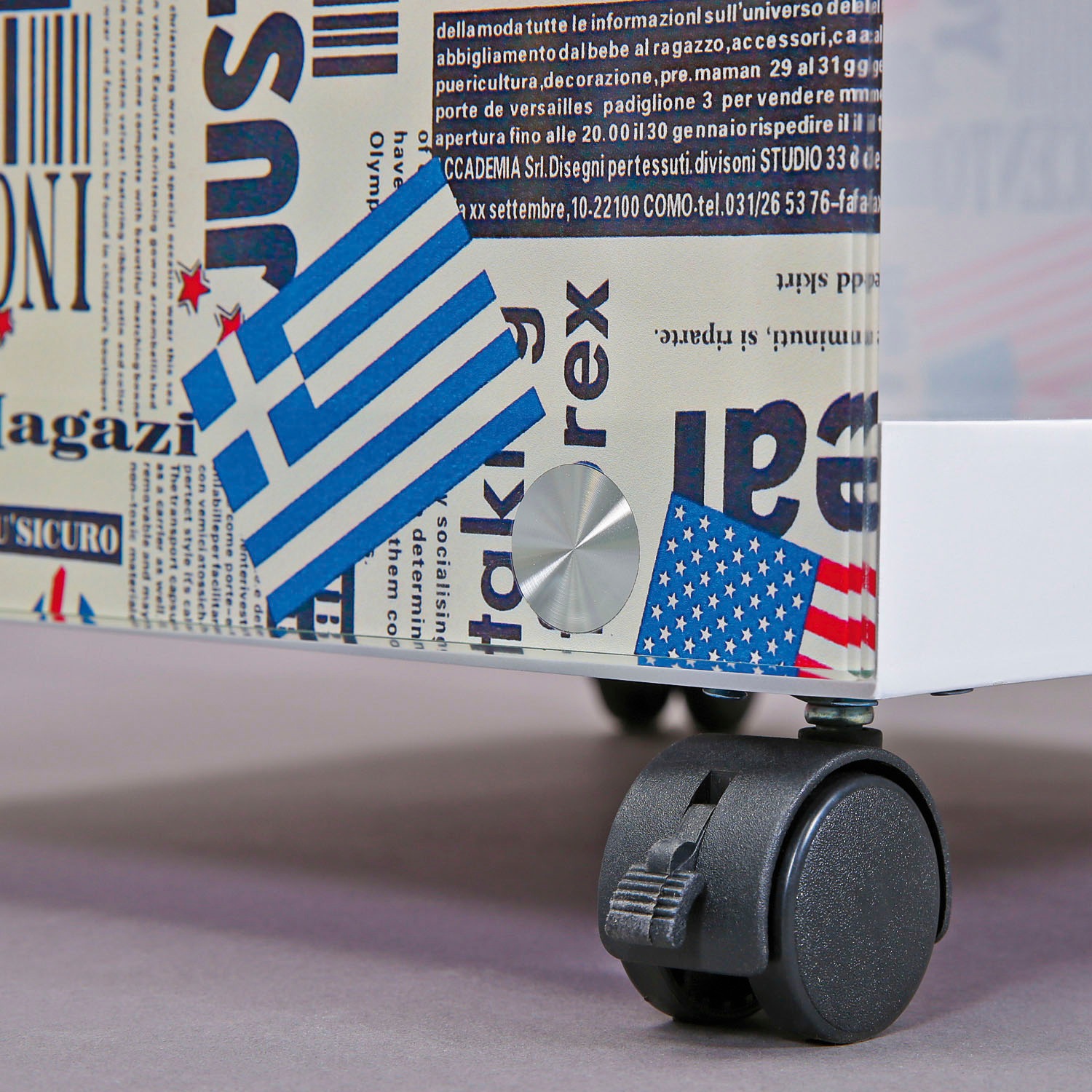 Inter Link »Cube« mit gestalteten Glasseiten