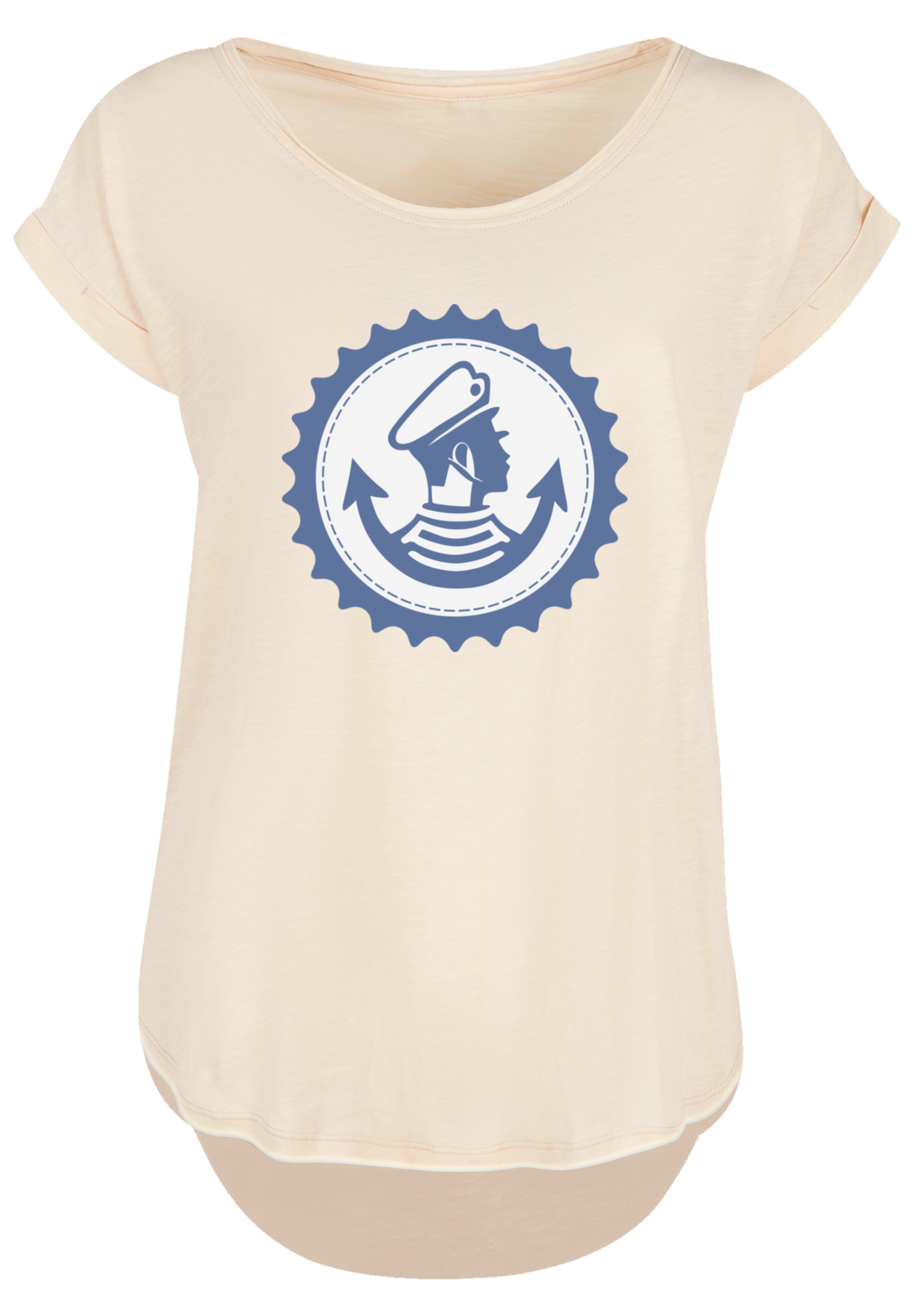 F4NT4STIC T-Shirt »Knut und Jan Hamburg with Ladies Long Slub Tee«, Print
