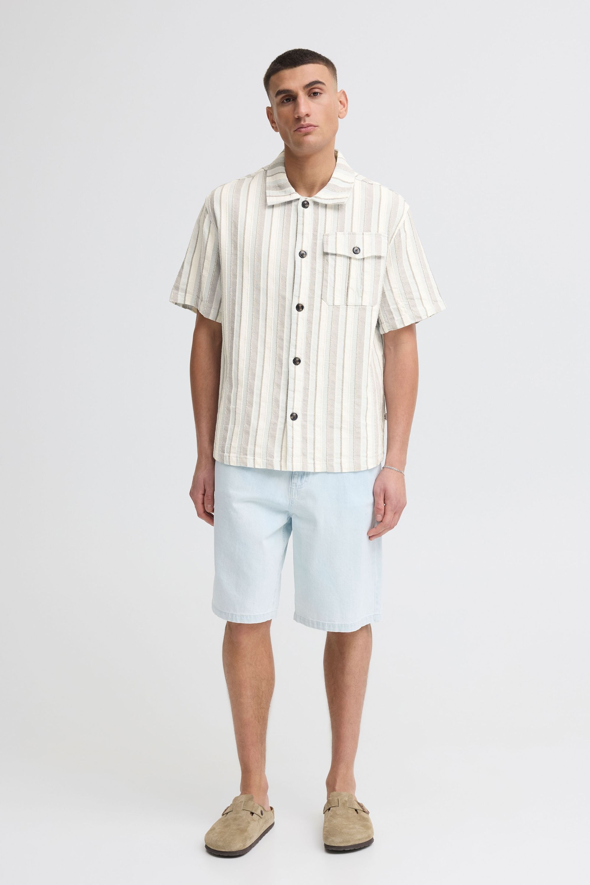 Solid Kurzarmhemd "Kurzarmhemd SDUmber" günstig online kaufen