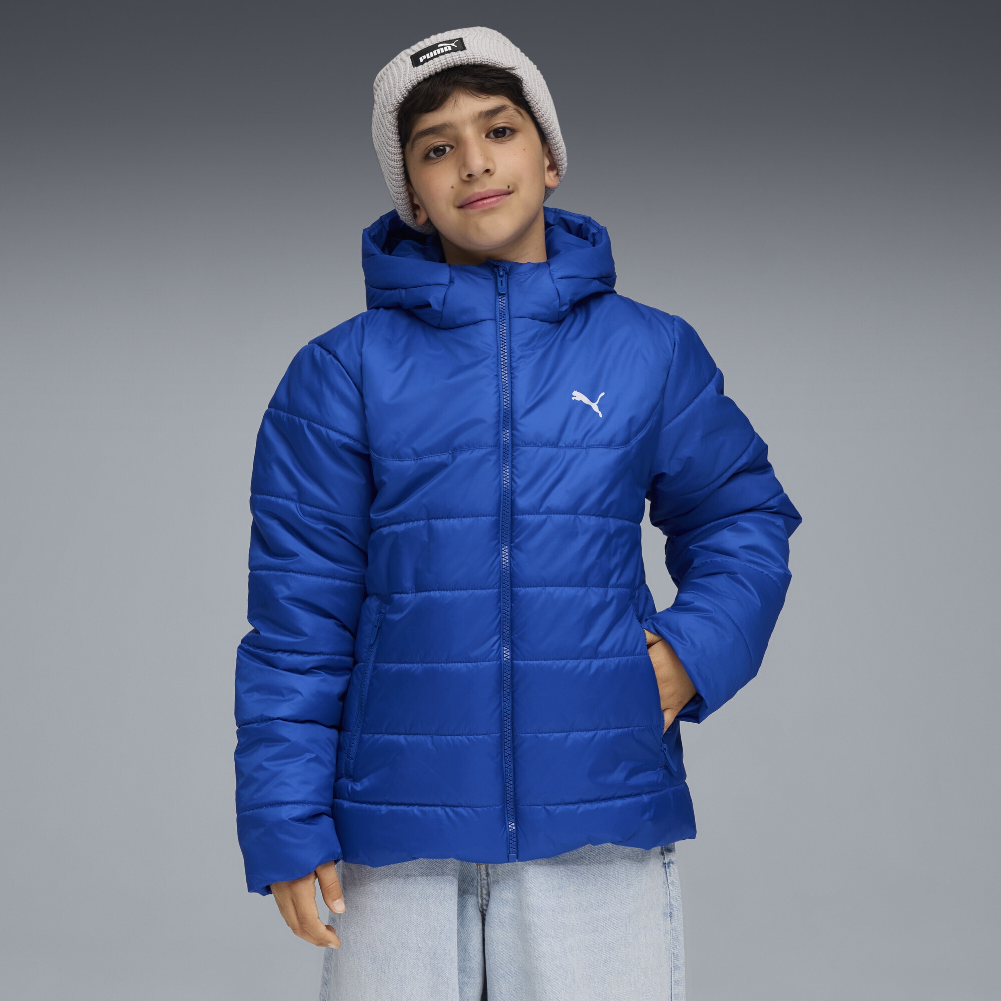PUMA Winterjacke »Essentials Wattierte Kapuzenjacke Jugendliche«