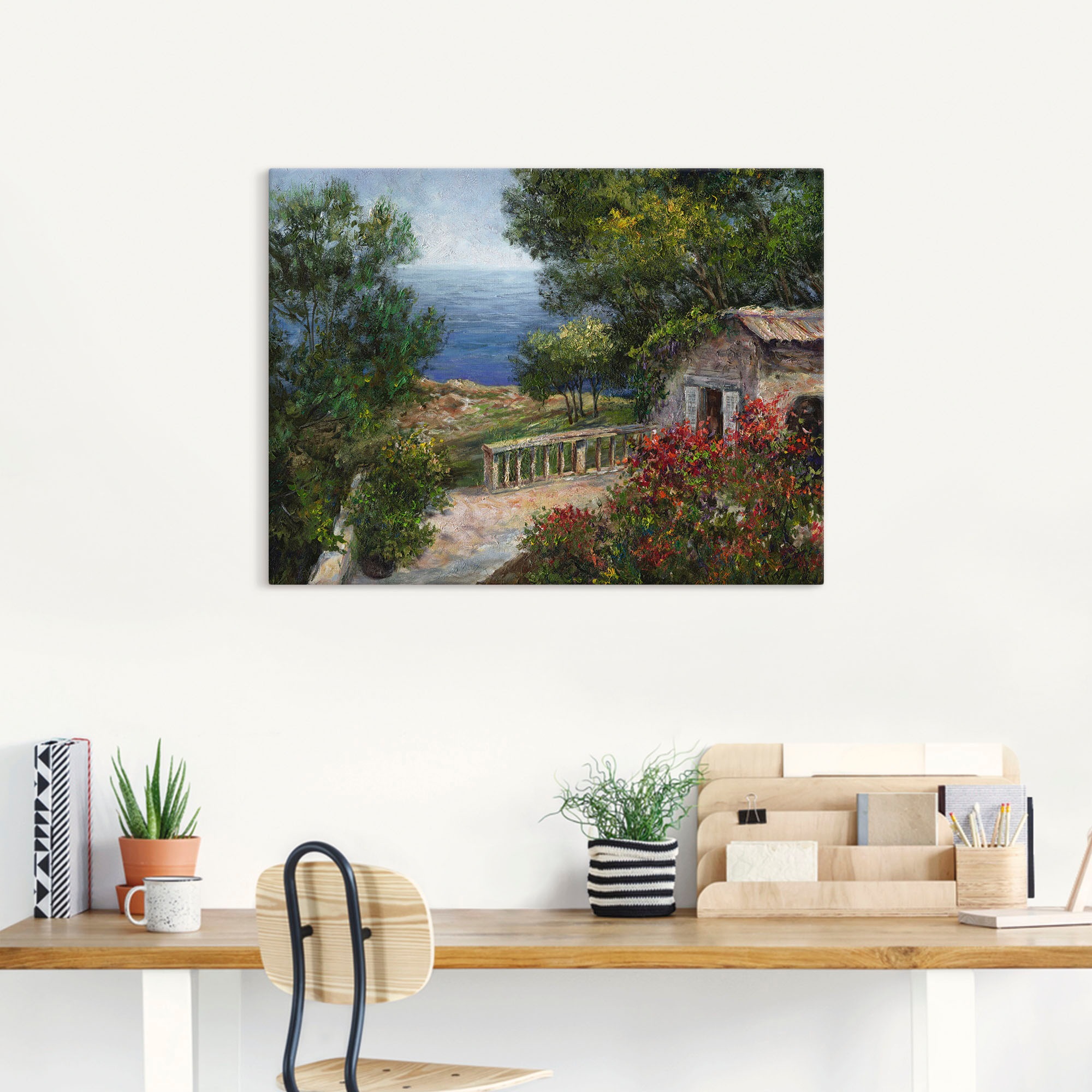 Artland Wandbild "Toskana I" Europa 1 Stk. tlg. als Alubild, Outdoorbild, L günstig online kaufen