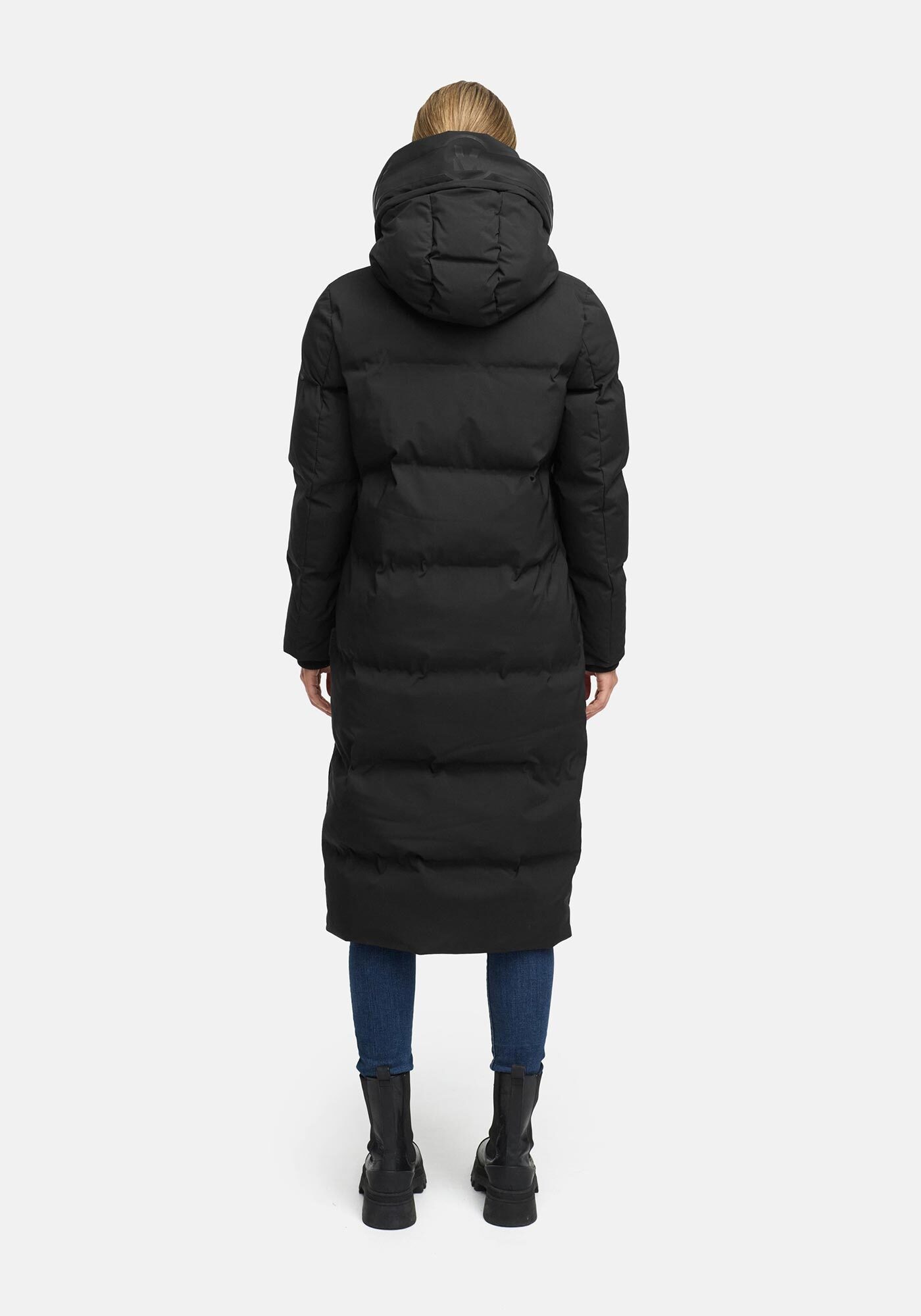Marikoo Winterjacke »Tikoraa«, mit geschweißten Nähten und luxuriöser Kapuze