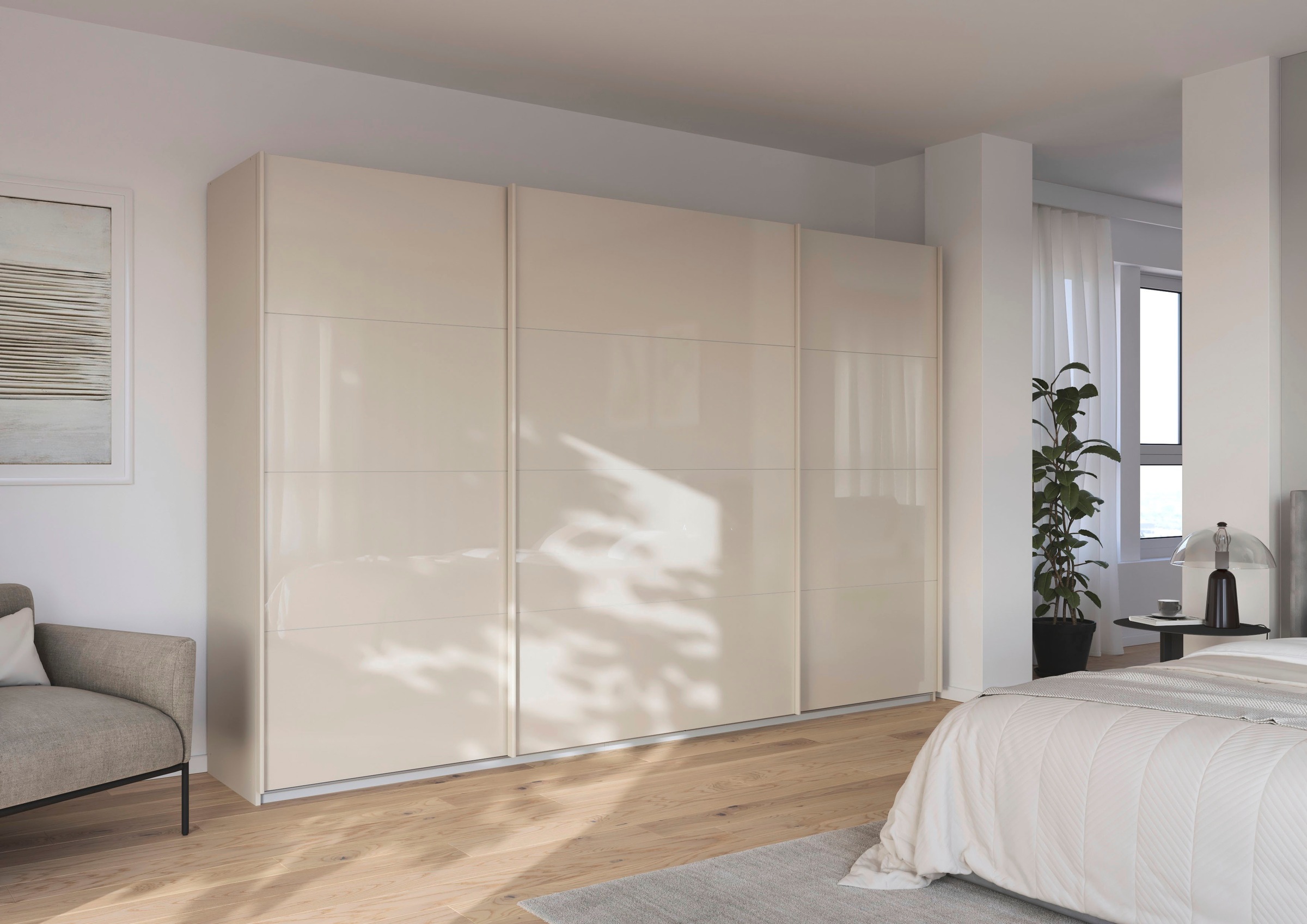 OTTO home Schwebetürenschrank "Kleiderschrank Schrank Garderobe AGORDO mit günstig online kaufen