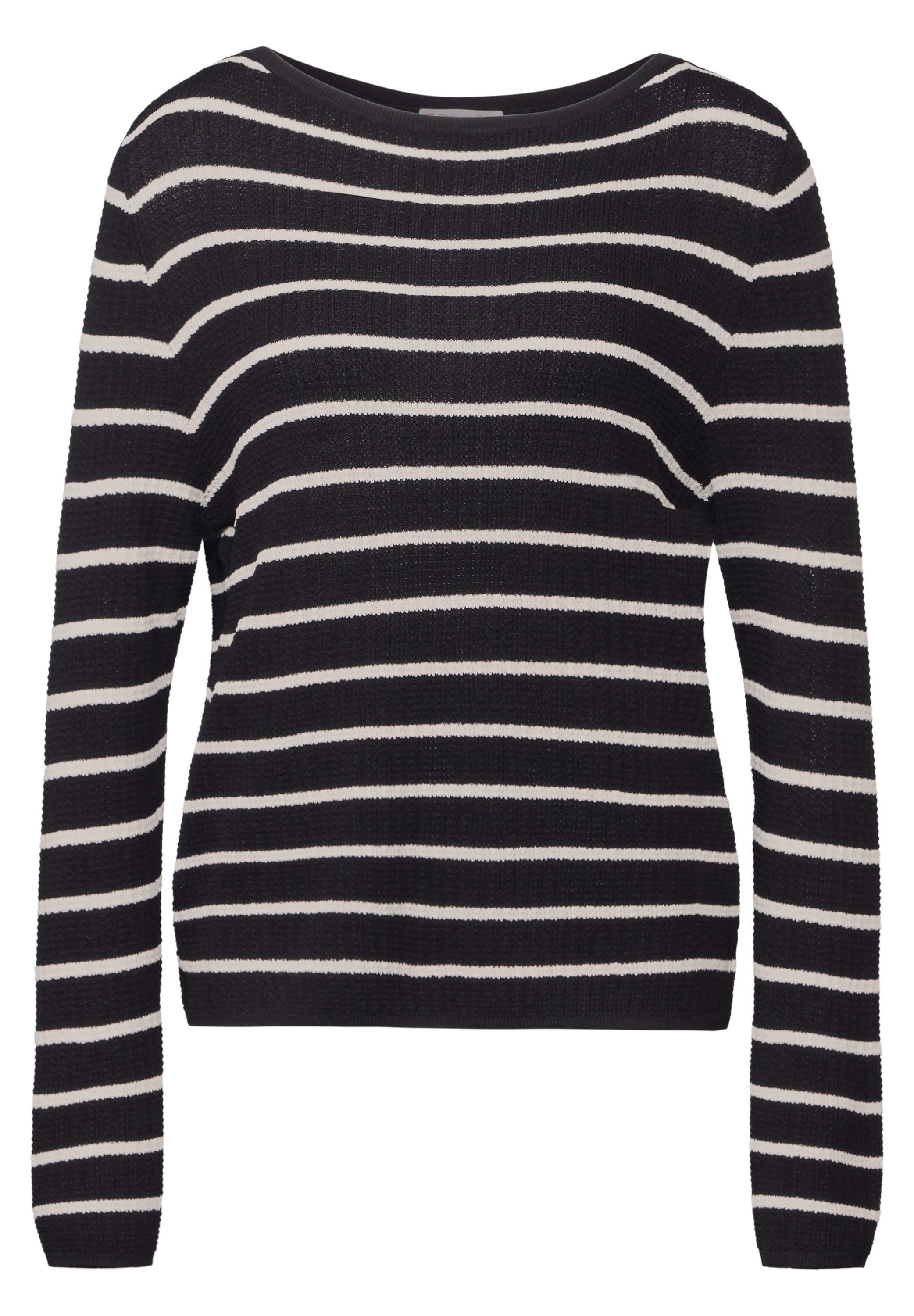 STREET ONE Strickpullover, mit U-Boot-Ausschnitt