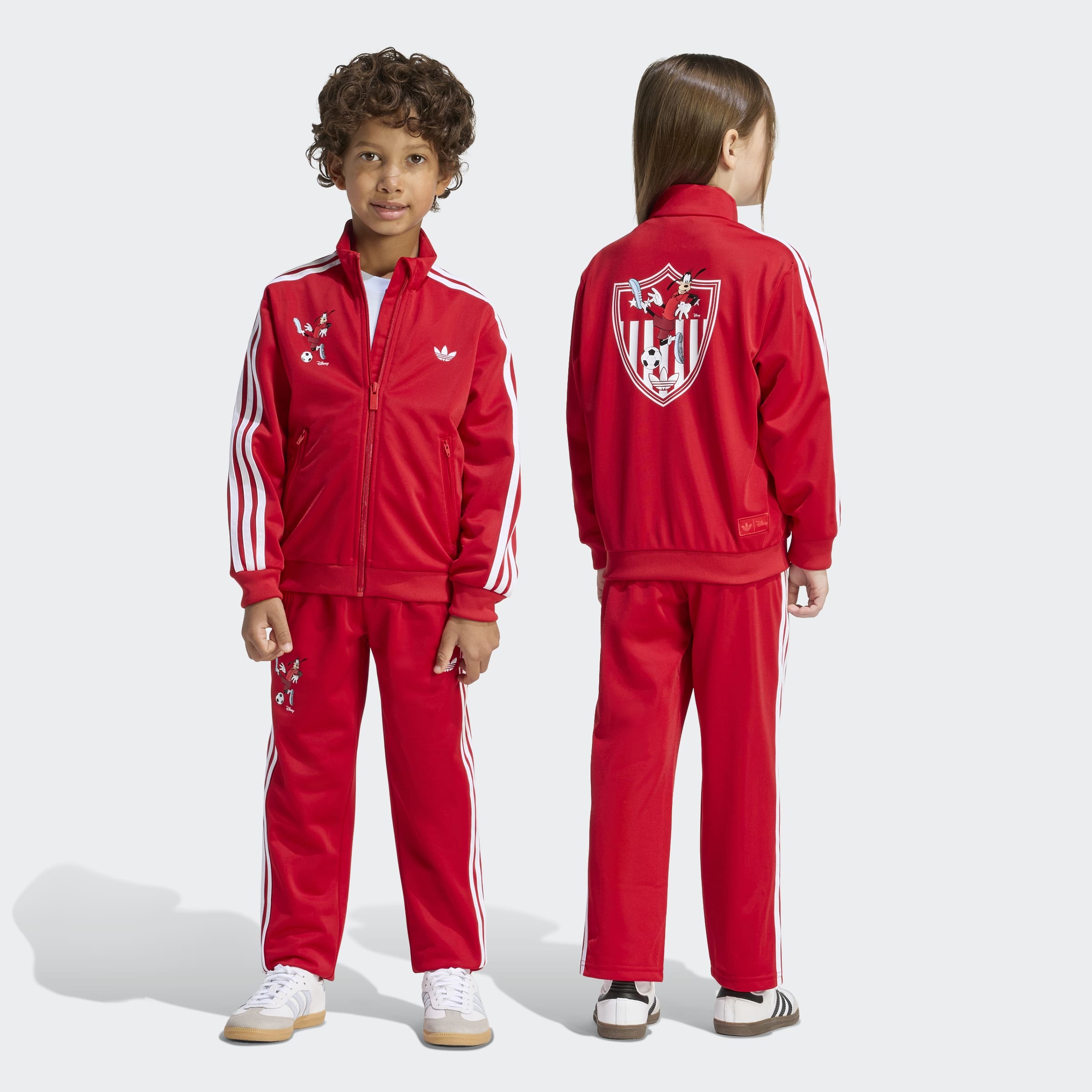 adidas Originals T-Shirt & Shorts "FIREBIRD TS" für Kinder, aus Polyester